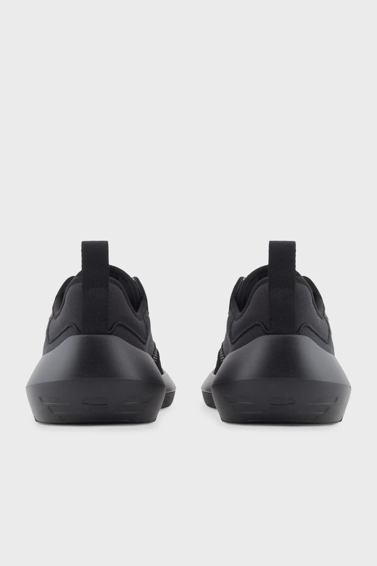 Emporio Armani Logolu Sneaker Erkek Ayakkabı EM003667 AF19533 UC001 SİYAH - 4