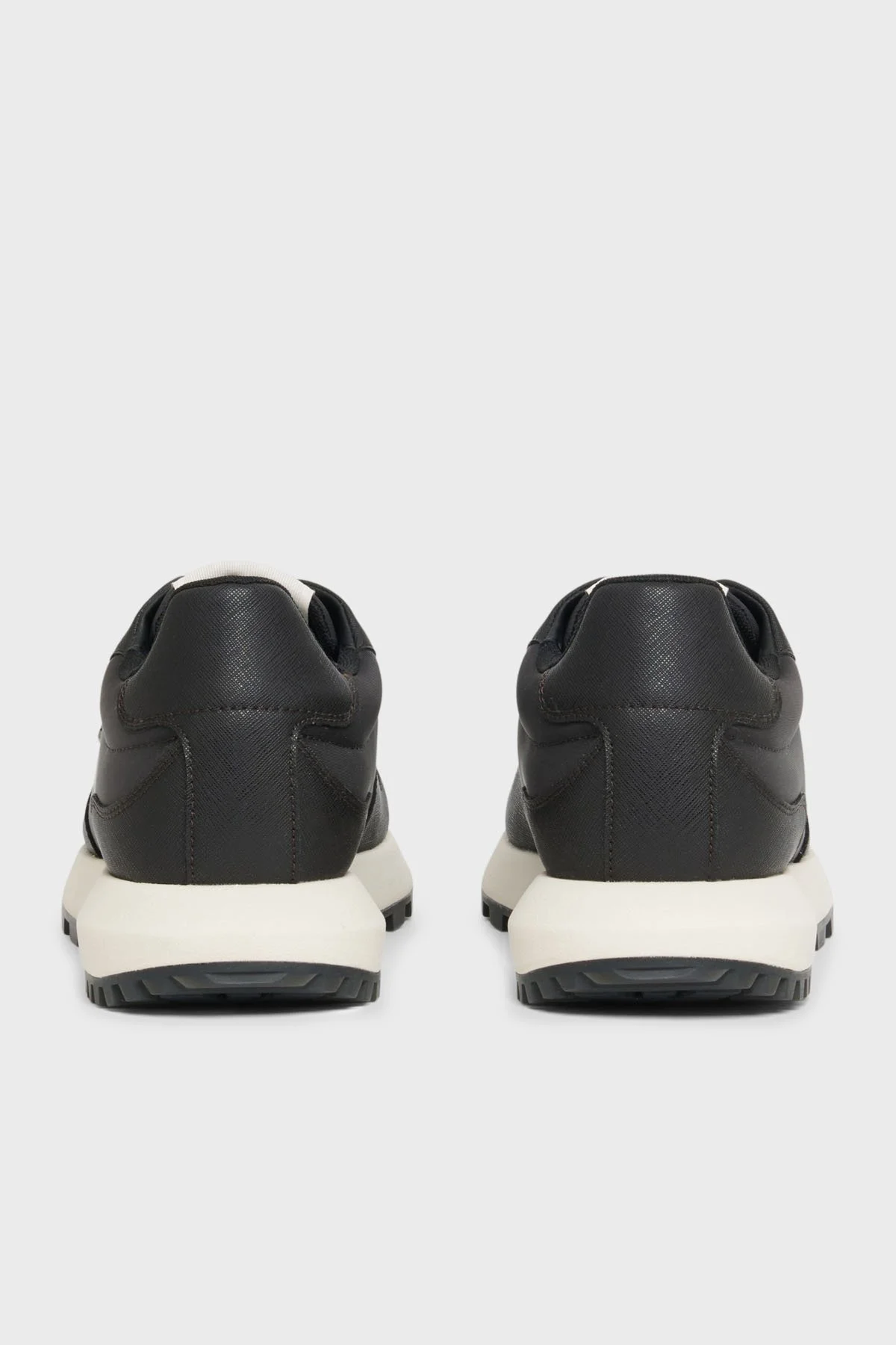 Emporio Armani Logolu Sneaker Erkek Ayakkabı EM003738 AF19532 M6302 KOYU KAHVE - 5