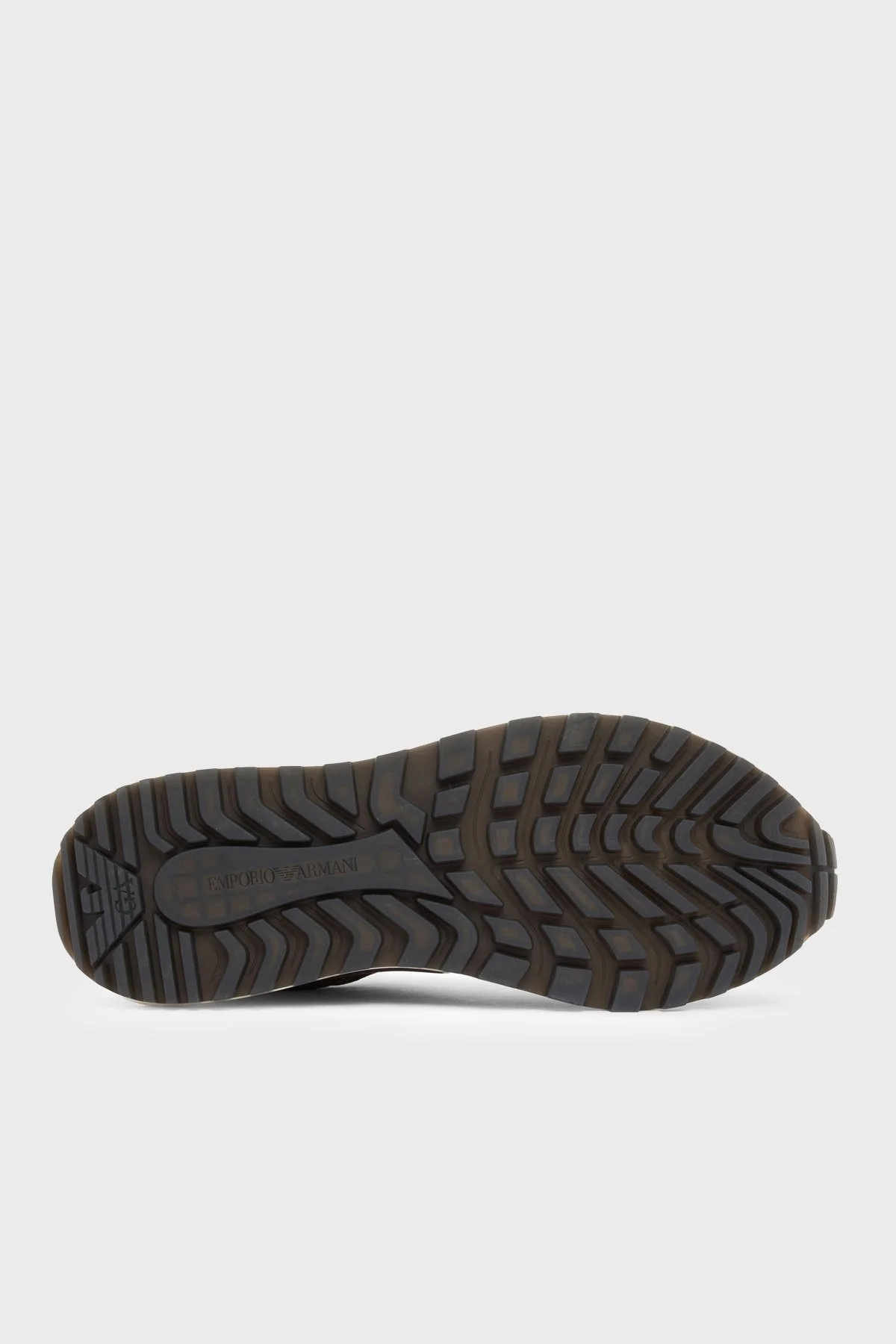 Emporio Armani Logolu Sneaker Erkek Ayakkabı EM003738 AF19532 M6494 Kahve-lacivert - 6