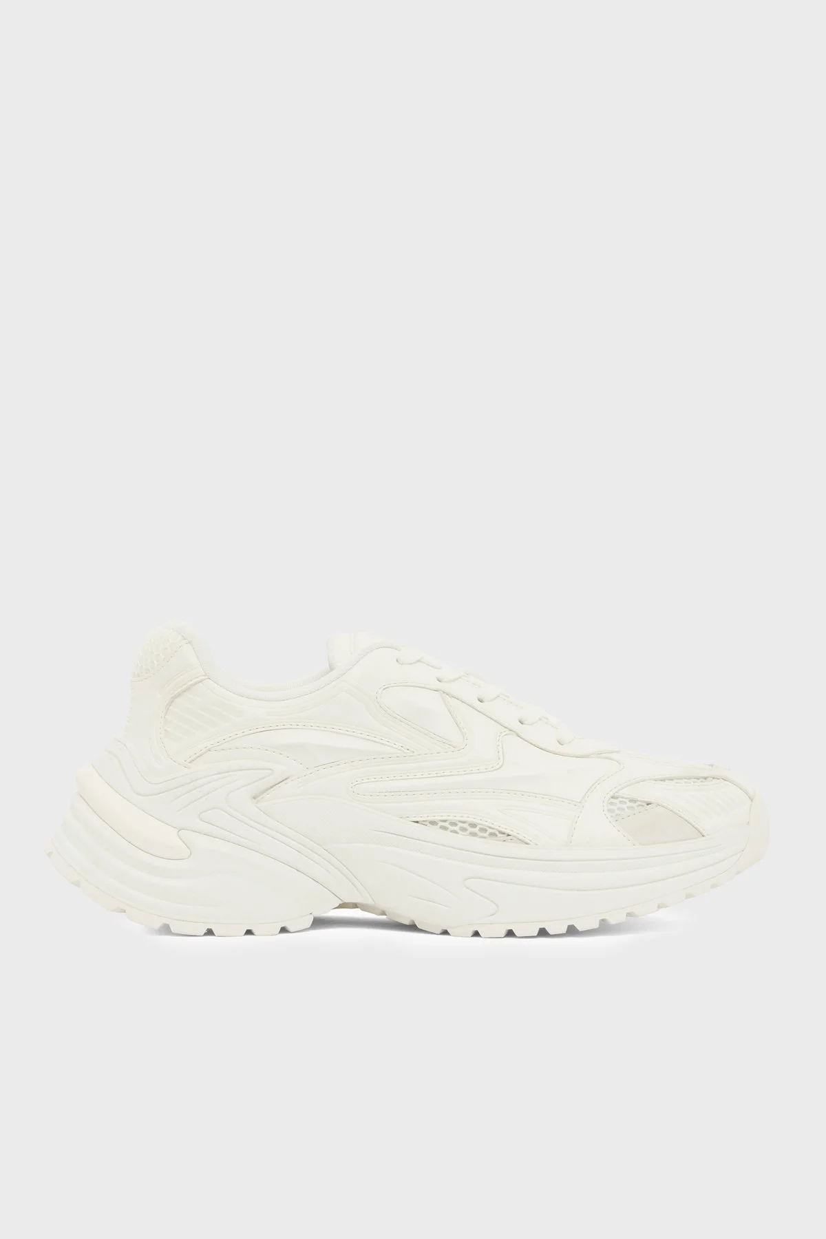 Emporio Armani Logolu Sneaker Erkek Ayakkabı EM004829 AF23185 M0360 BEYAZ - 1