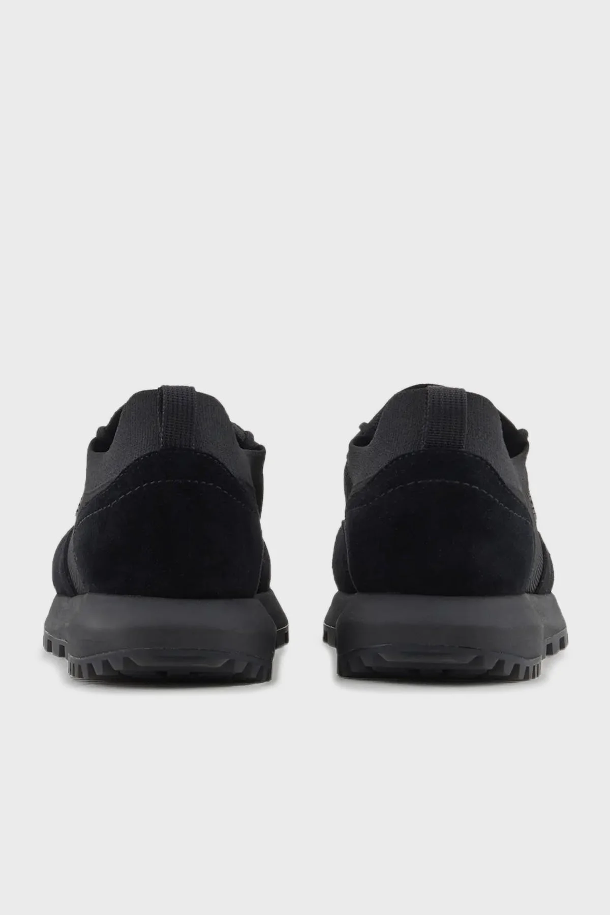 Emporio Armani Logolu Sneaker Erkek Ayakkabı X4X659 XR105 K001 SİYAH - 5