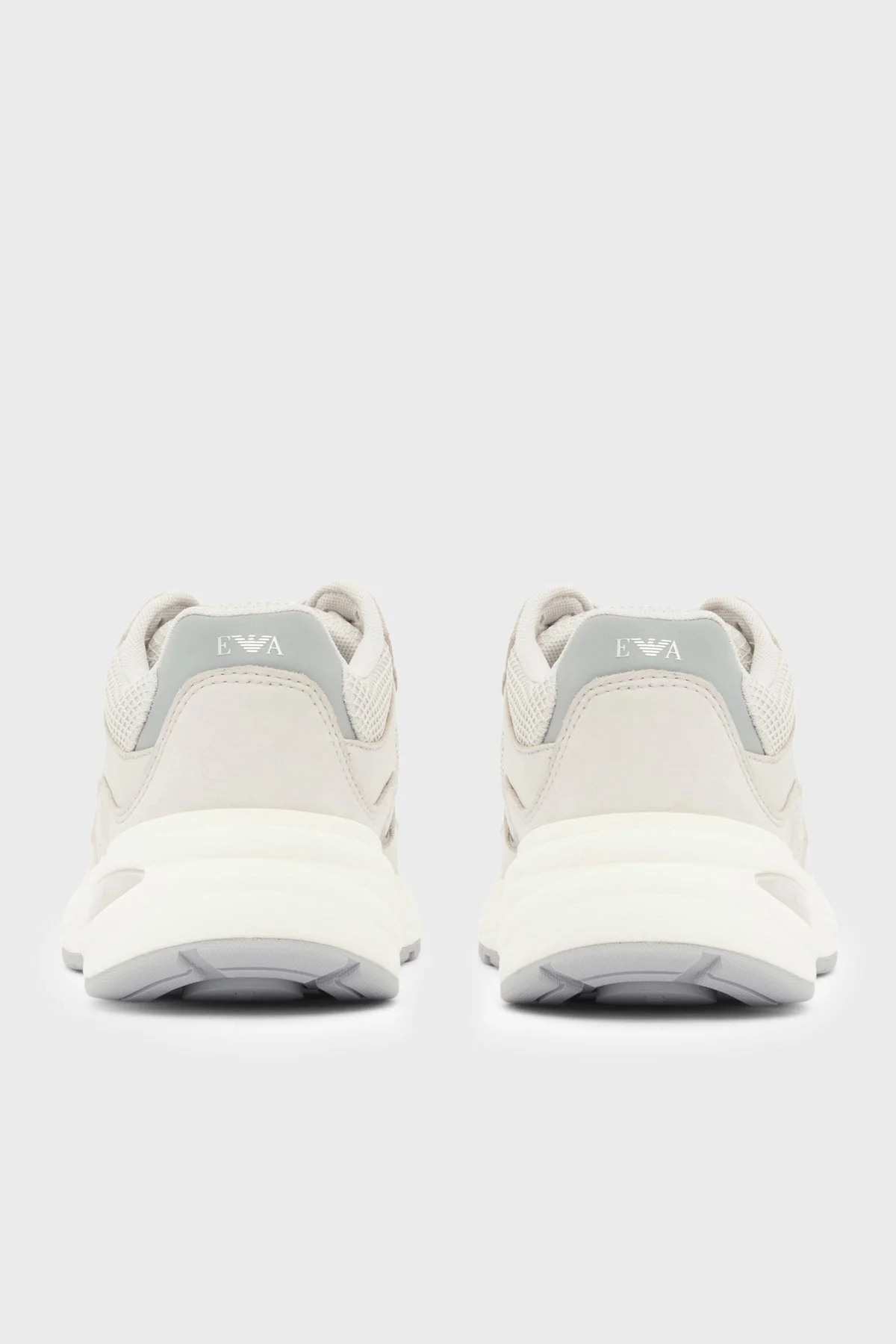 Emporio Armani Logolu Sneaker Kadın Ayakkabı EW003094 AF27288 M8466 Kum-gümüş - 6