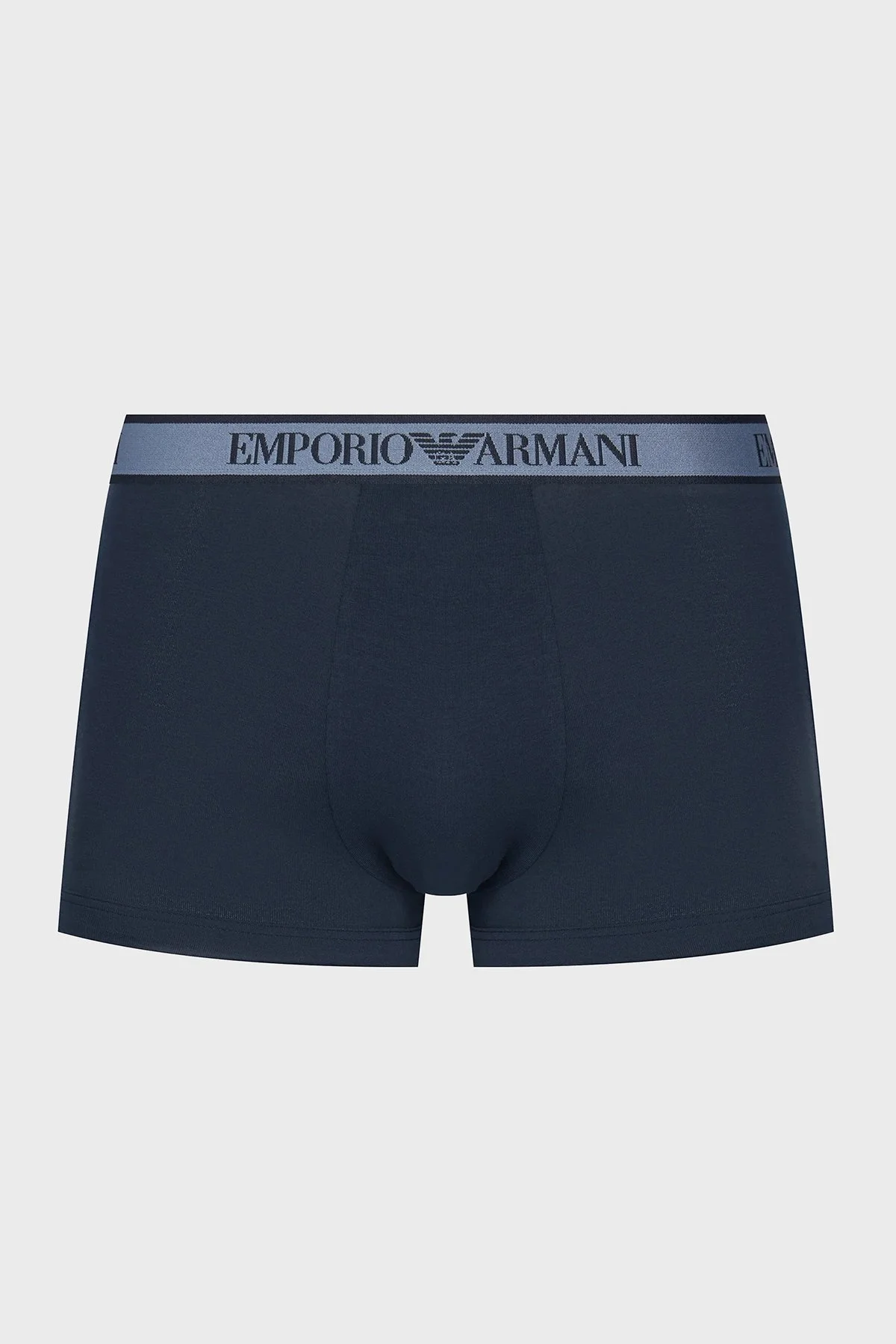 Emporio Armani Logolu Streç Pamuklu 3 Pack Erkek Boxer EM000370 AF10779 MB089 LACİVERT - 6