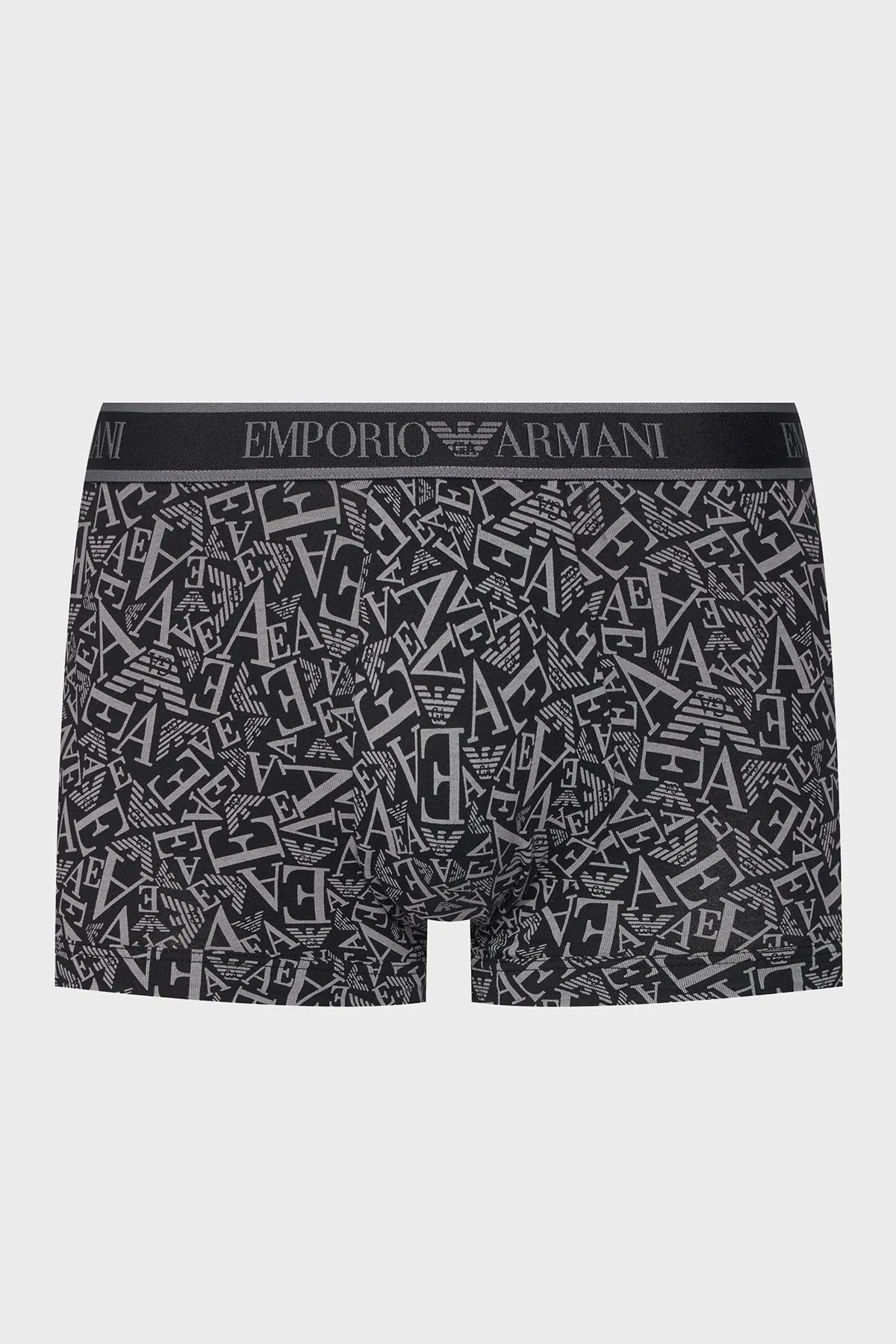 Emporio Armani Logolu Streç Pamuklu 3 Pack Erkek Boxer EM000370 AF10779 MC198 LACİVERT - 7