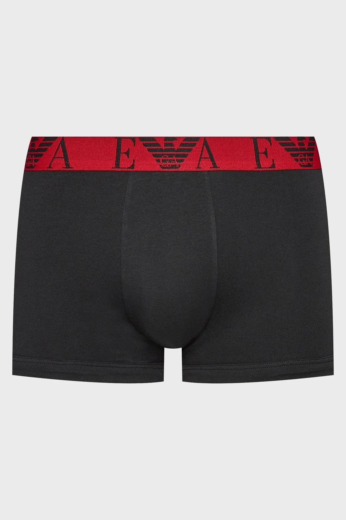 Emporio Armani Logolu Streç Pamuklu Erkek Boxer 111357 4F715 38121 SİYAH - 14