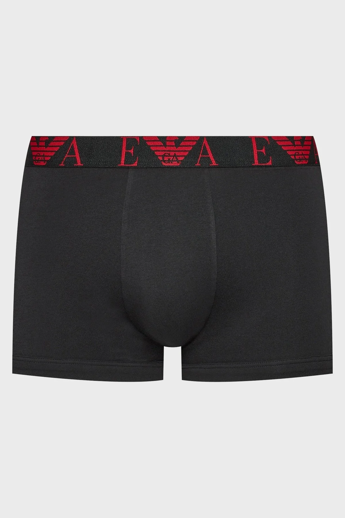 Emporio Armani Logolu Streç Pamuklu Erkek Boxer 111357 4F715 38121 SİYAH - 15