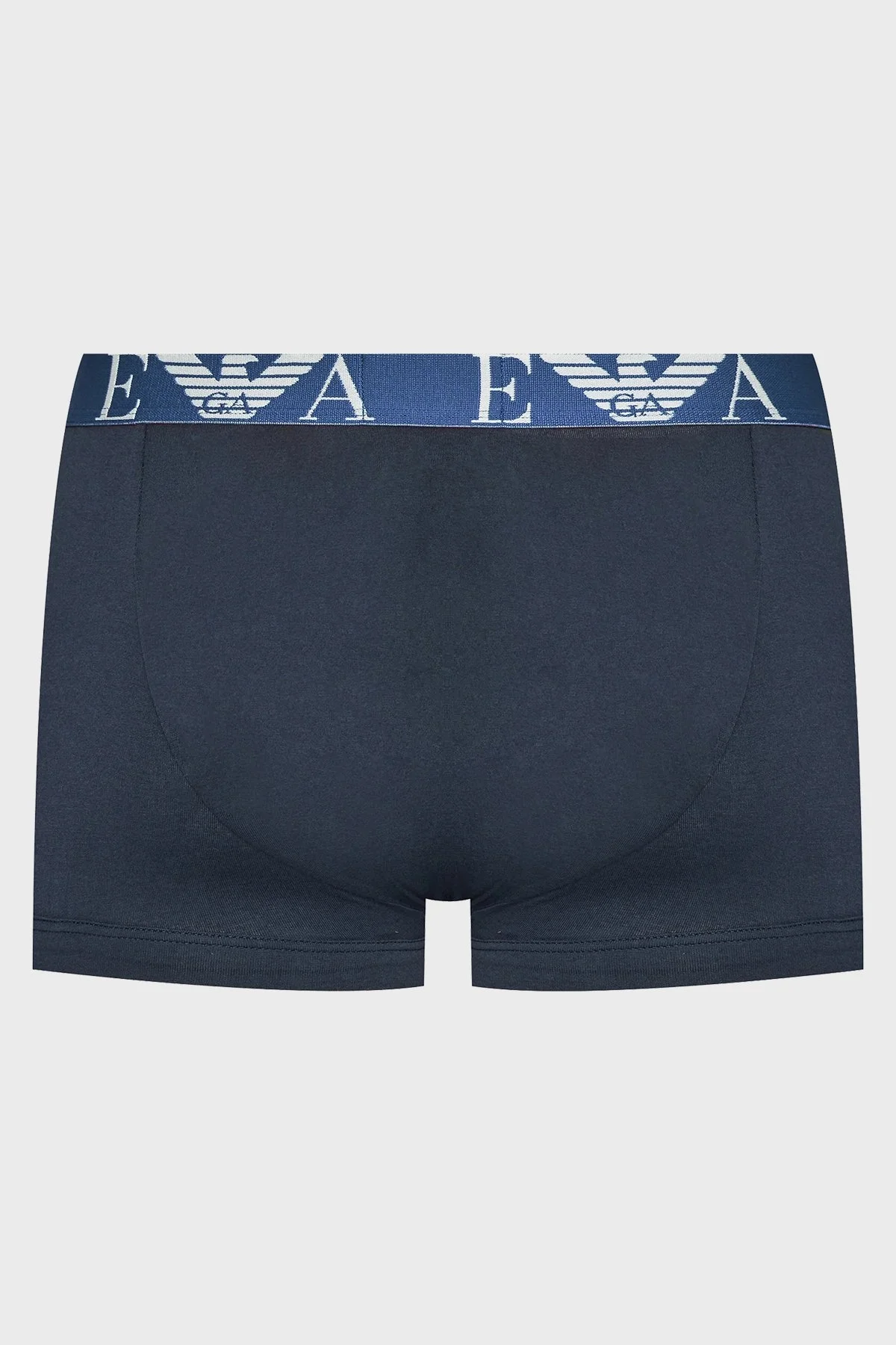 Emporio Armani Logolu Streç Pamuklu Erkek Boxer 111357 4F715 64135 Lila-Kırmızı-Lacivert - 9
