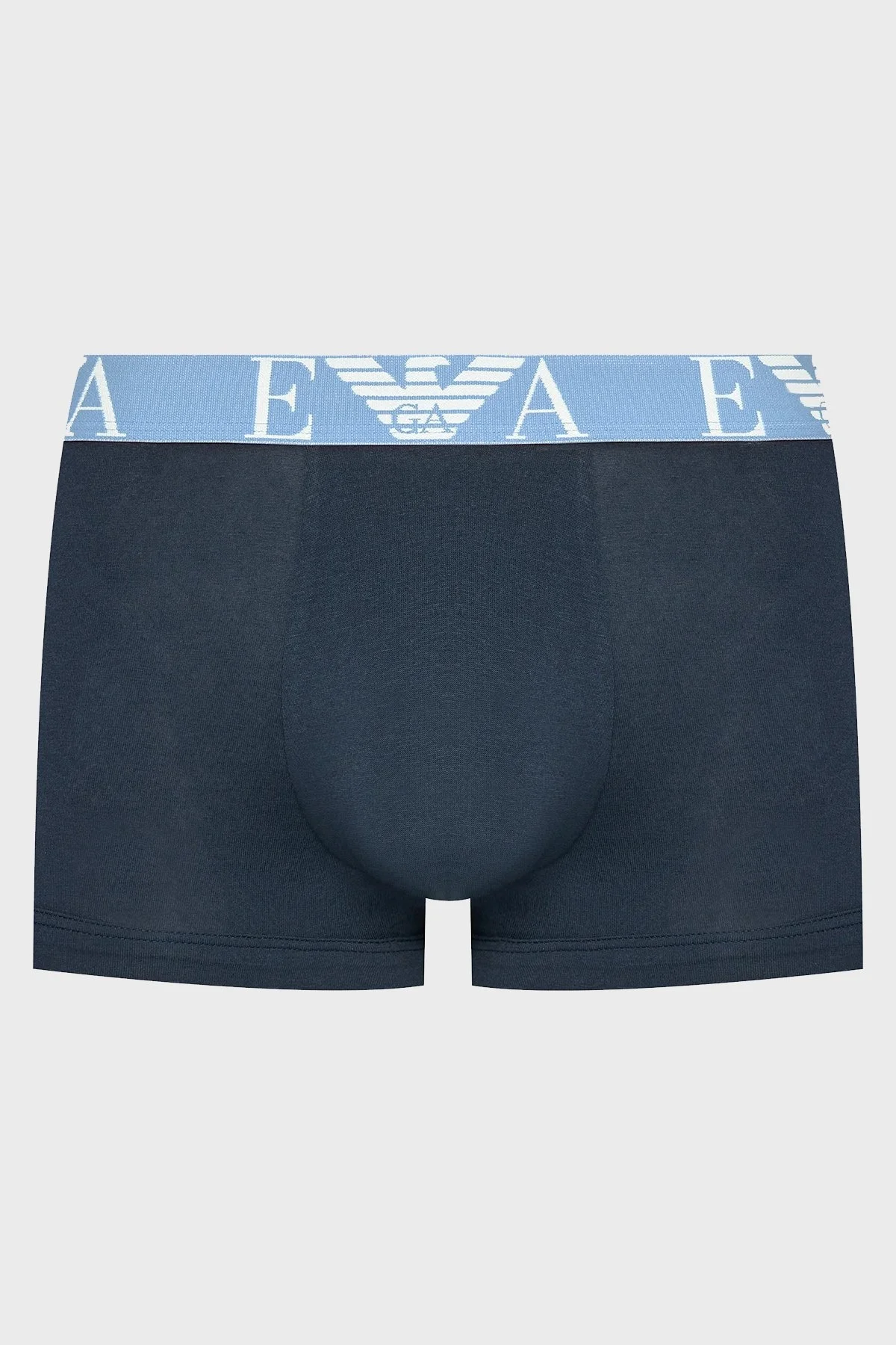 Emporio Armani Logolu Streç Pamuklu Erkek Boxer 111357 4F715 64135 Lila-Kırmızı-Lacivert - 12