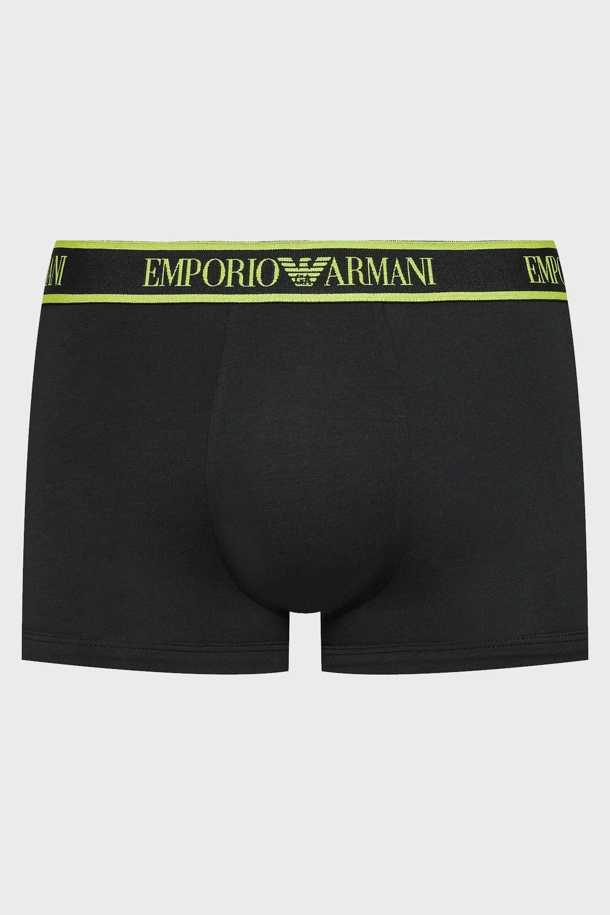 Emporio Armani Logolu Streç Pamuklu Erkek Boxer 111357 4F717 21320 SİYAH - 11