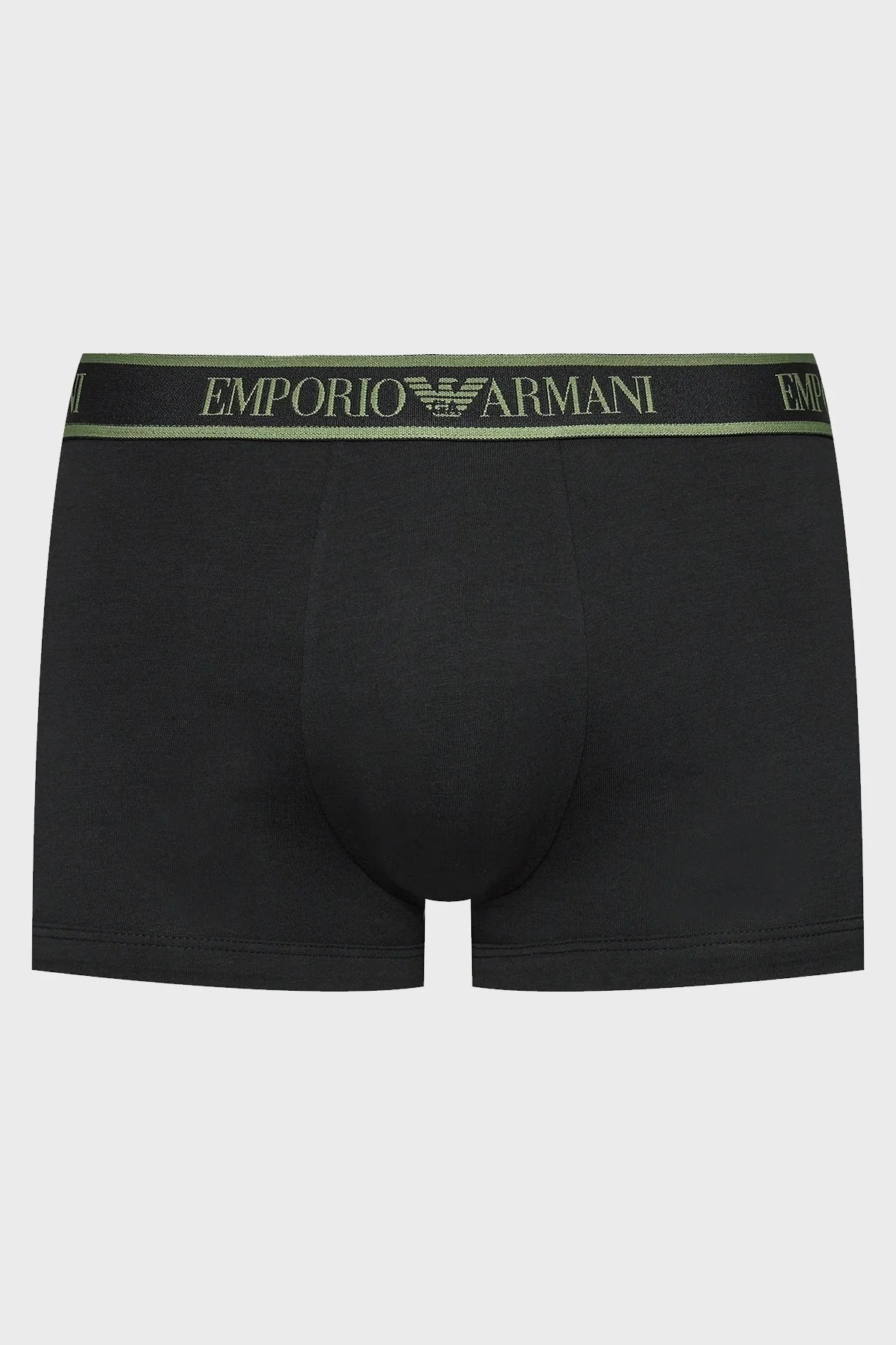 Emporio Armani Logolu Streç Pamuklu Erkek Boxer 111357 4F717 21320 SİYAH - 12