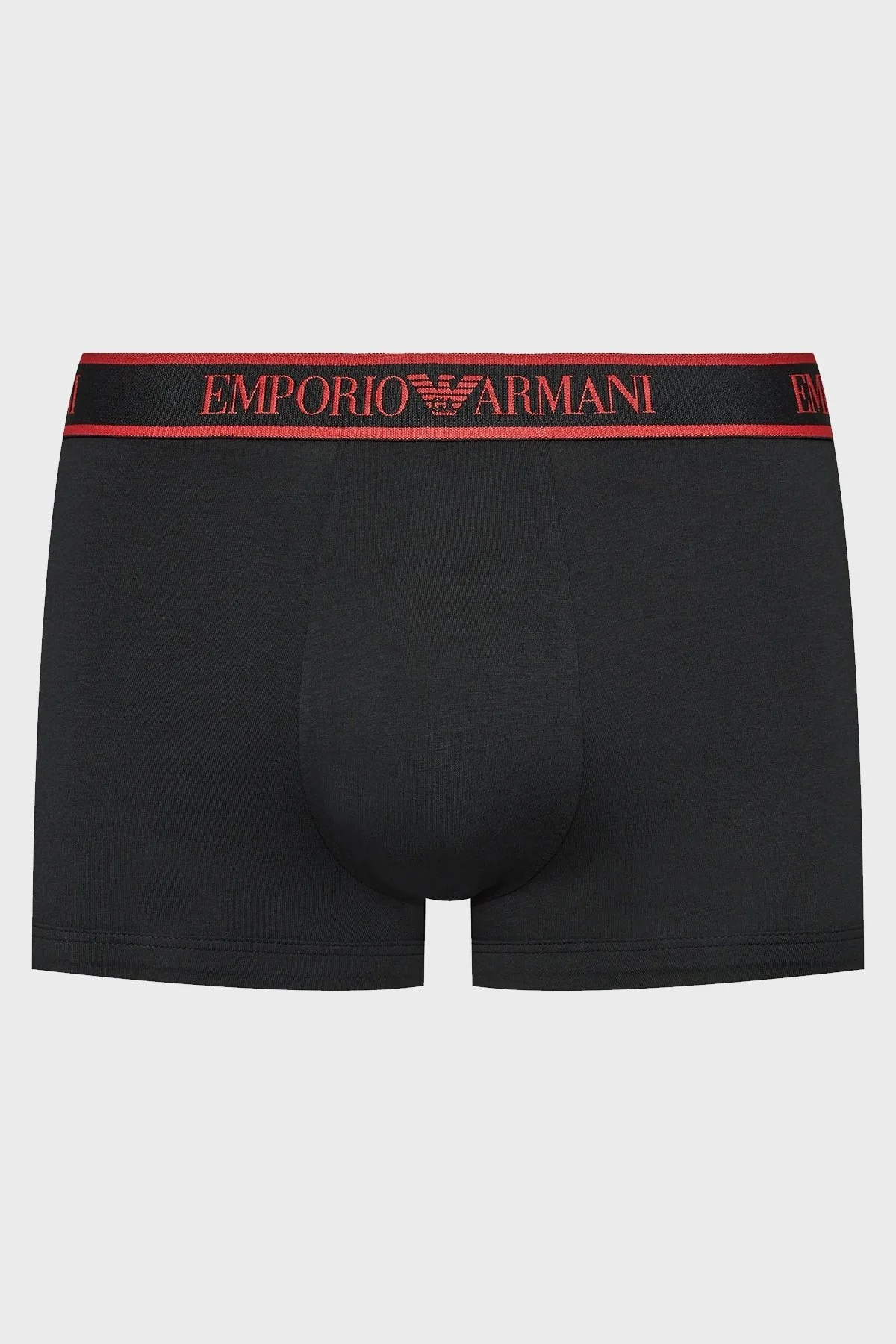Emporio Armani Logolu Streç Pamuklu Erkek Boxer 111357 4F717 21320 SİYAH - 13