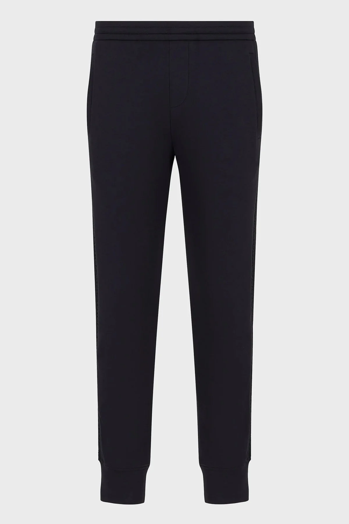 Emporio Armani Logolu Streç Pamuklu Regular Fit Jogger Spor Erkek Pantolon 6D1PK3 1JHSZ 0920 LACİVERT - 5