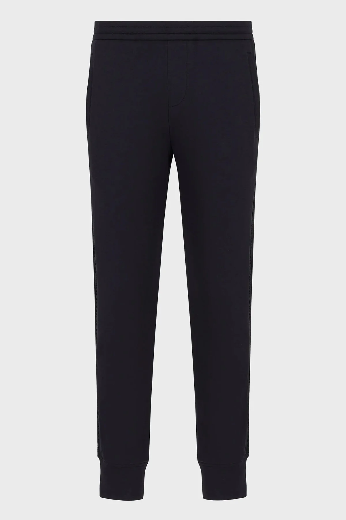 Emporio Armani Logolu Streç Pamuklu Regular Fit Jogger Spor Erkek Pantolon 6D1PK3 1JHSZ 0920 LACİVERT - 5