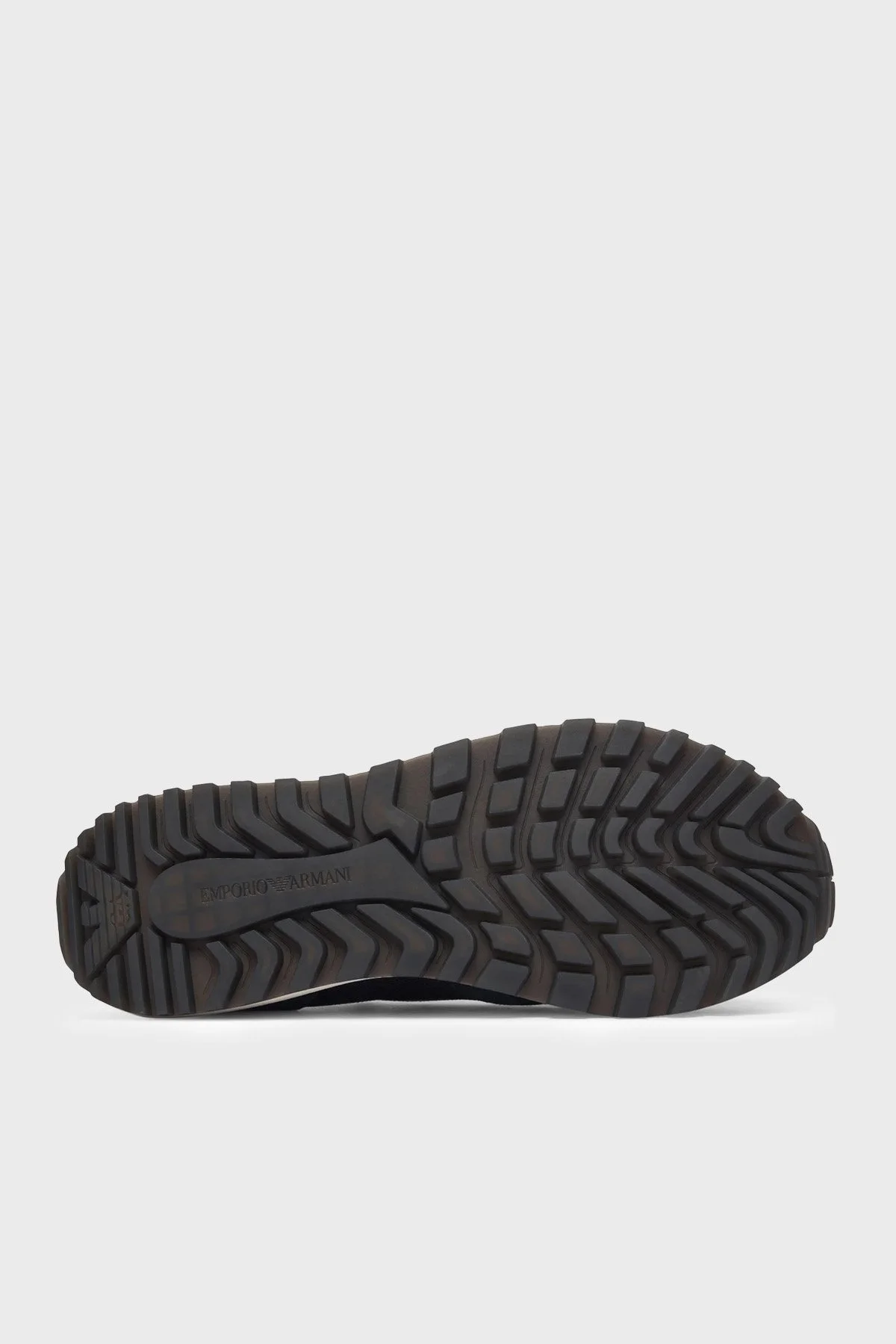 Emporio Armani Logolu Süet Sneaker Erkek Ayakkabı EM003739 AF19724 MB562 Lacivert - 4