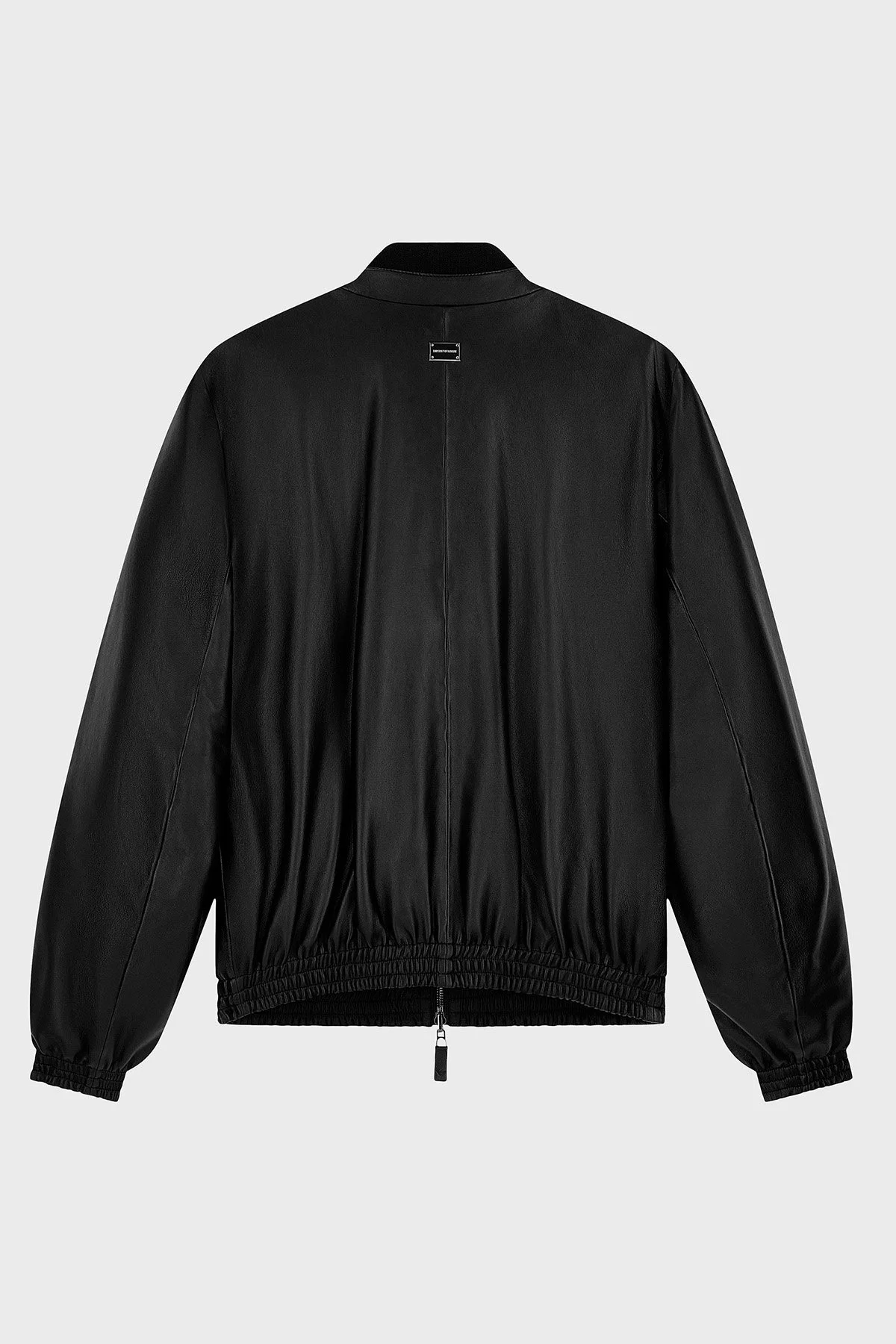 Emporio Armani Logolu Suya Dayanıklı Çift Taraflı Bomber Erkek Ceket EM007244 AF29324 UC001 Siyah - 7