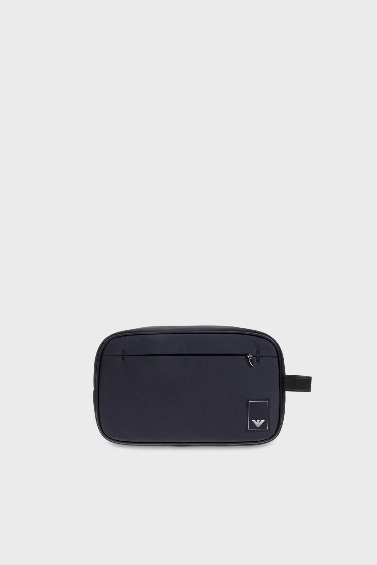 Emporio Armani Logolu Tek Saplı Erkek Çanta EM000090 AF19588 UB118 LACİVERT - 1