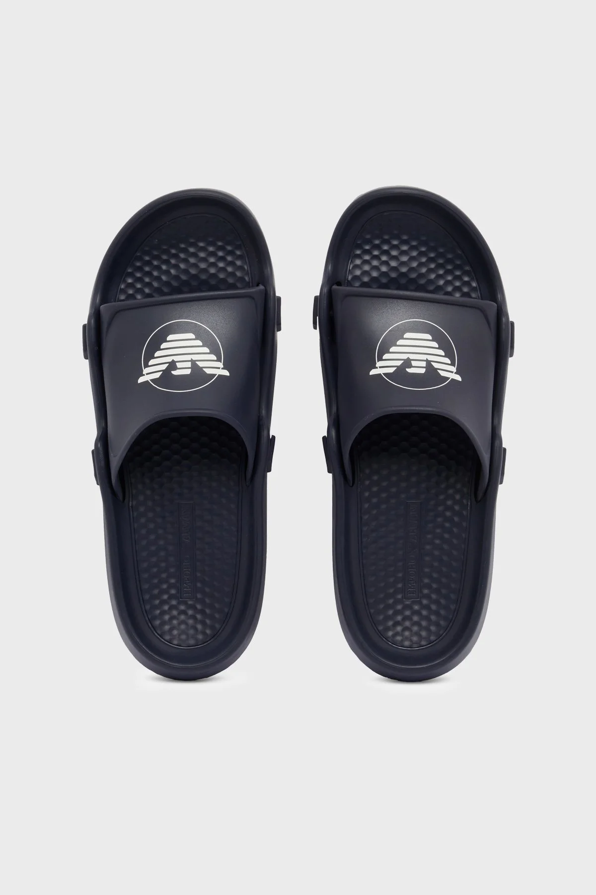 Emporio Armani Logolu Unisex Terlik EX000044 AF22191 UB102 LACİVERT - 3