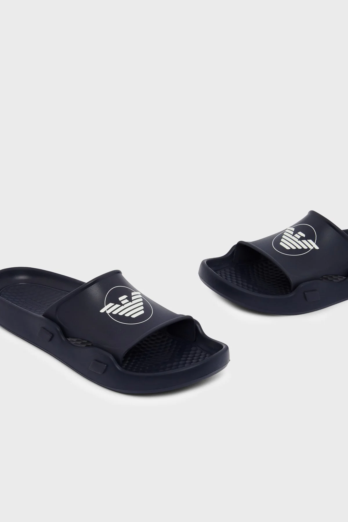 Emporio Armani Logolu Unisex Terlik EX000044 AF22191 UB102 LACİVERT - 4