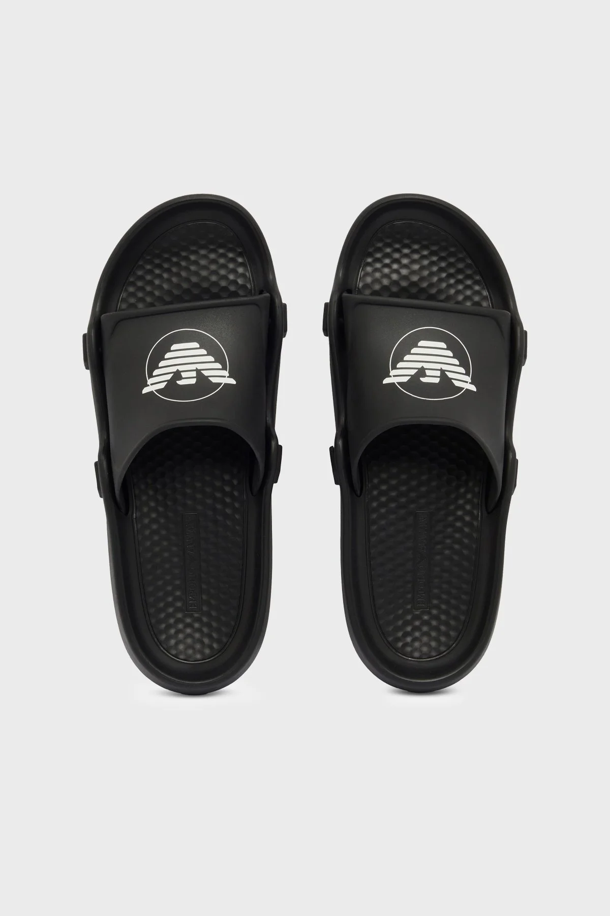 Emporio Armani Logolu Unisex Terlik EX000044 AF22191 UC001 SİYAH - 3