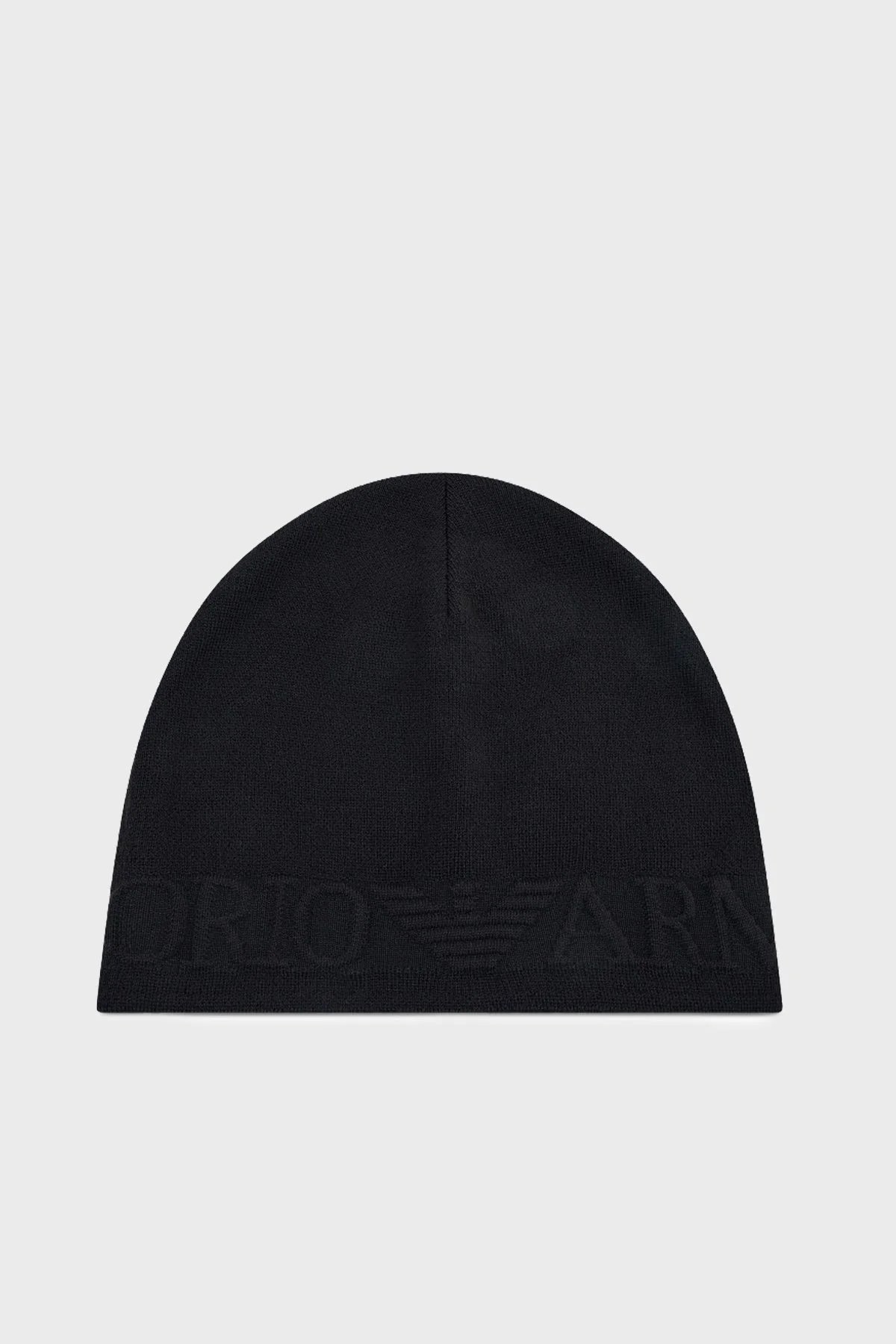 Emporio Armani Logolu Yünlü Erkek Bere 627242 1A505 00020 SİYAH - 1