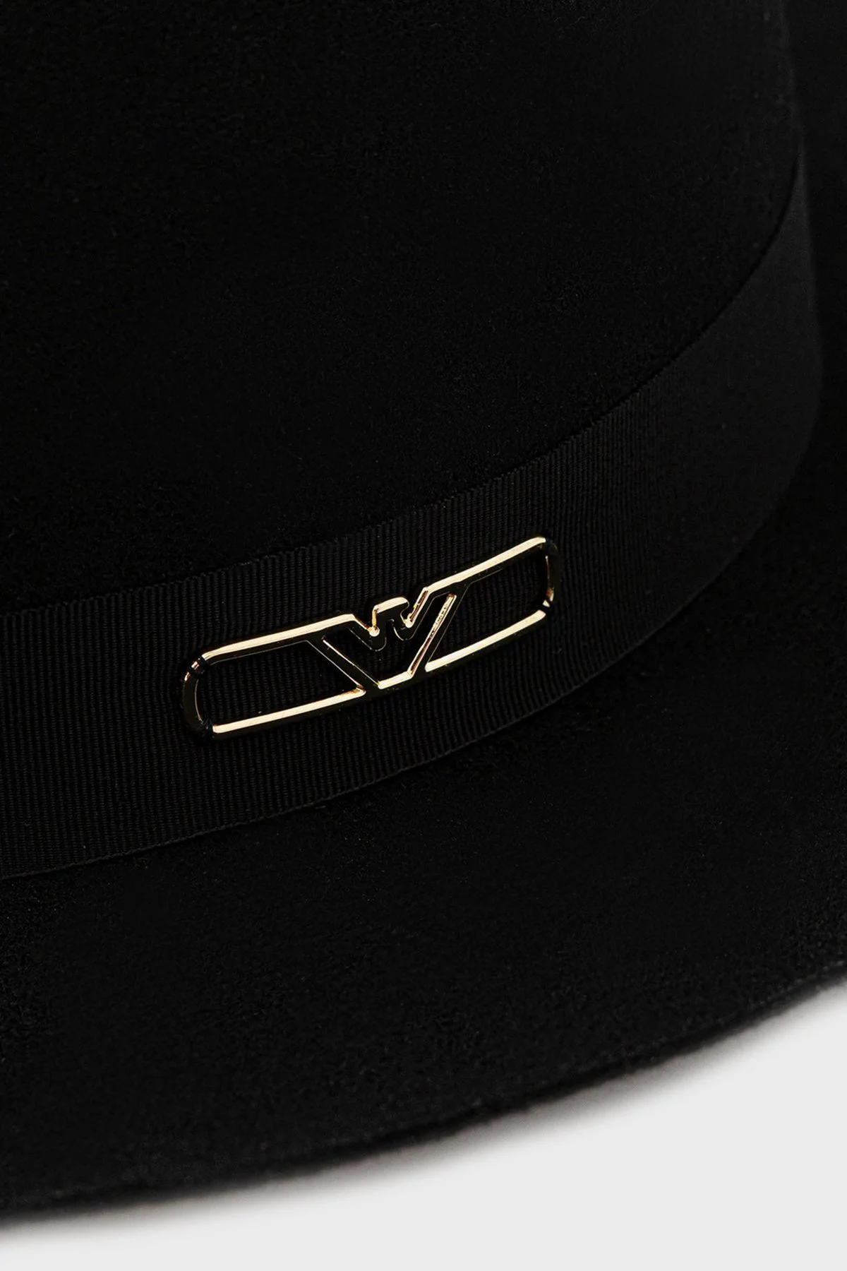 Emporio Armani Logolu Yünlü Kovboy Kadın Şapka EW003151 AF20030 UC001 SİYAH - 3