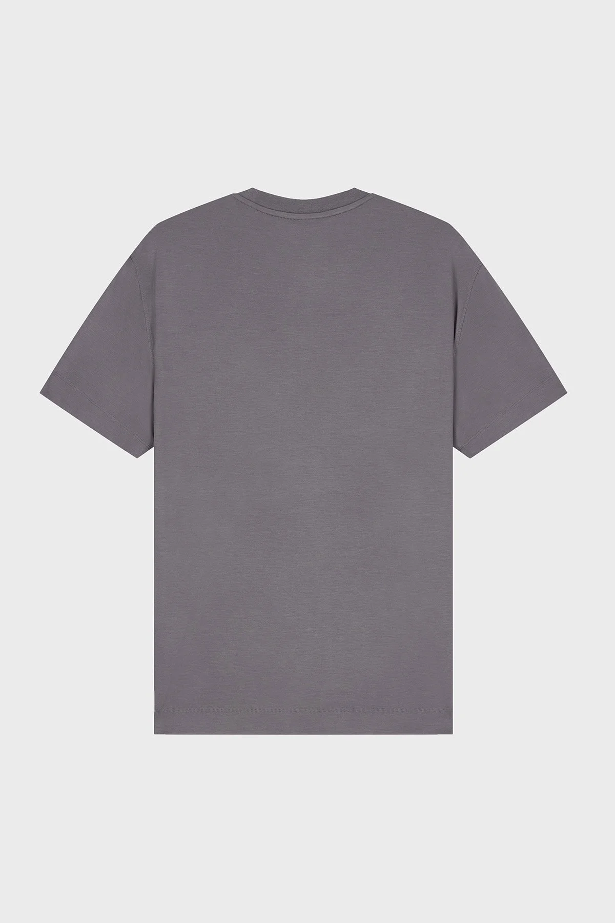 Emporio Armani Logolu Yuvarlak Yaka Erkek T Shirt EM007357 AF13721 U8092 Füme - 7