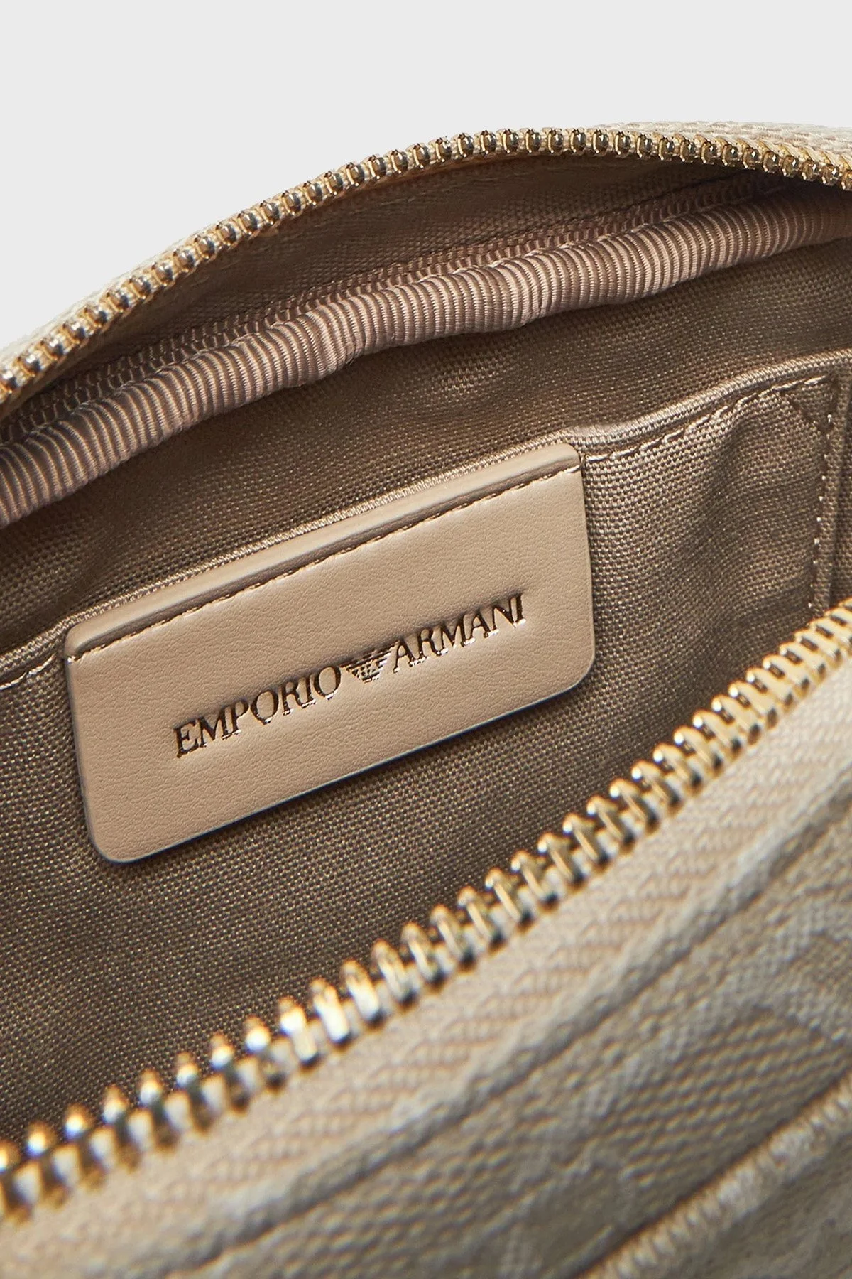 Emporio Armani Logolu Zincir Askılı Bayan Çanta EW001891 AF16095 F1073 EKRU - 9