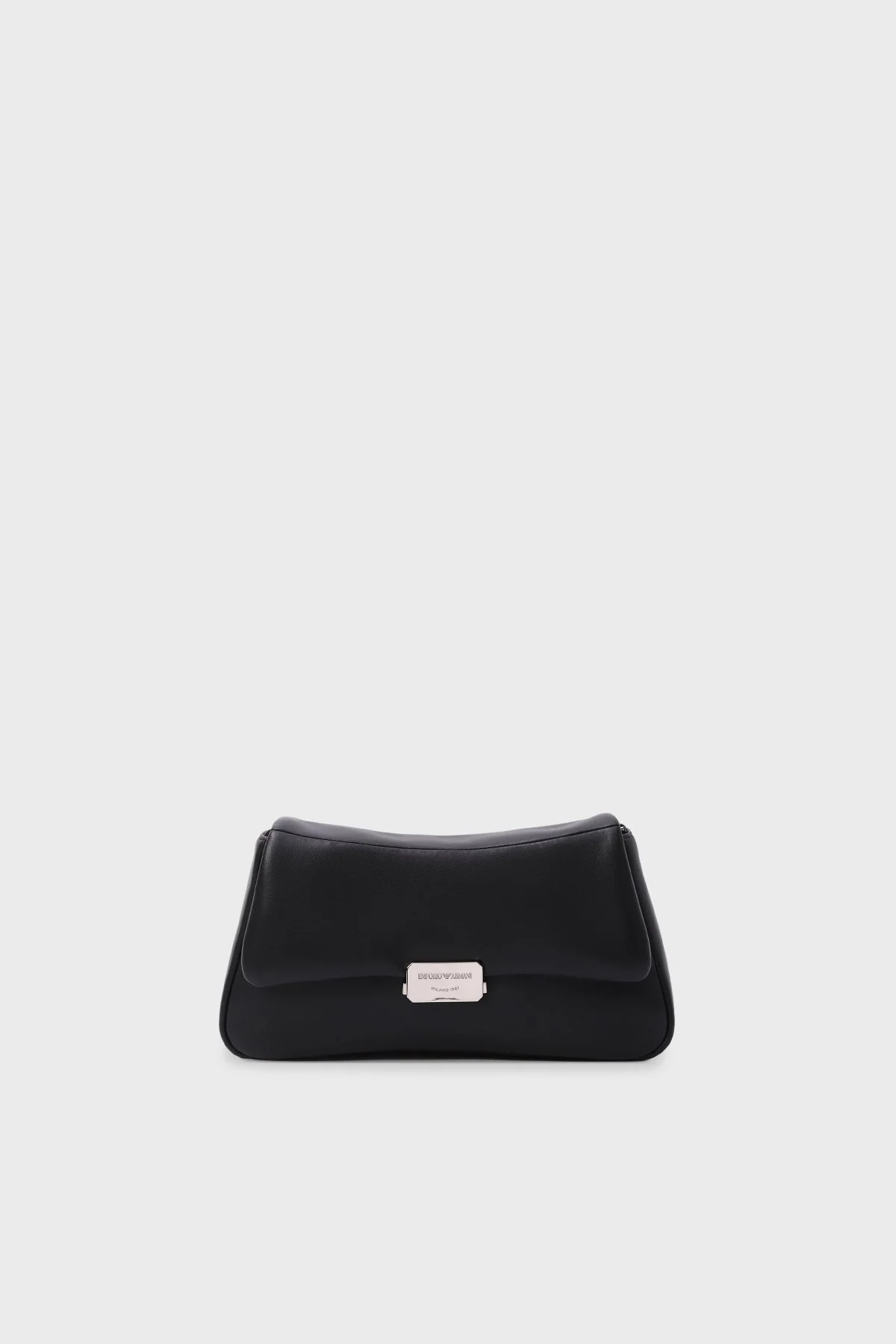 Emporio Armani Logolu Zincir Askılı ve Ayarlanabilir Askılı Kadın Çanta EW002645 AF18673 UC001 SİYAH - 1