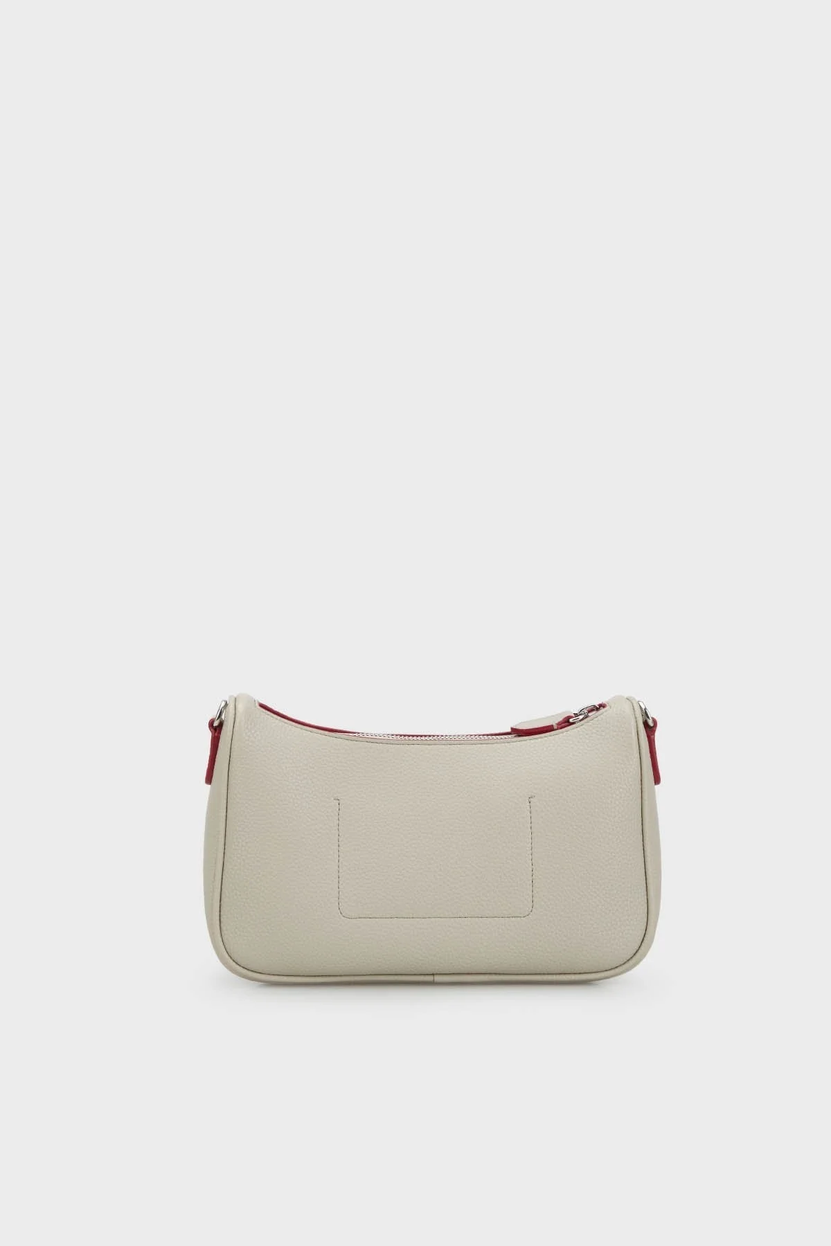 Emporio Armani Marka Baskılı Çıkarılabilir Ayarlanabilir Omuz Askılı Bayan Çanta Y3H293 YFO5E 80568 GRİ - 3