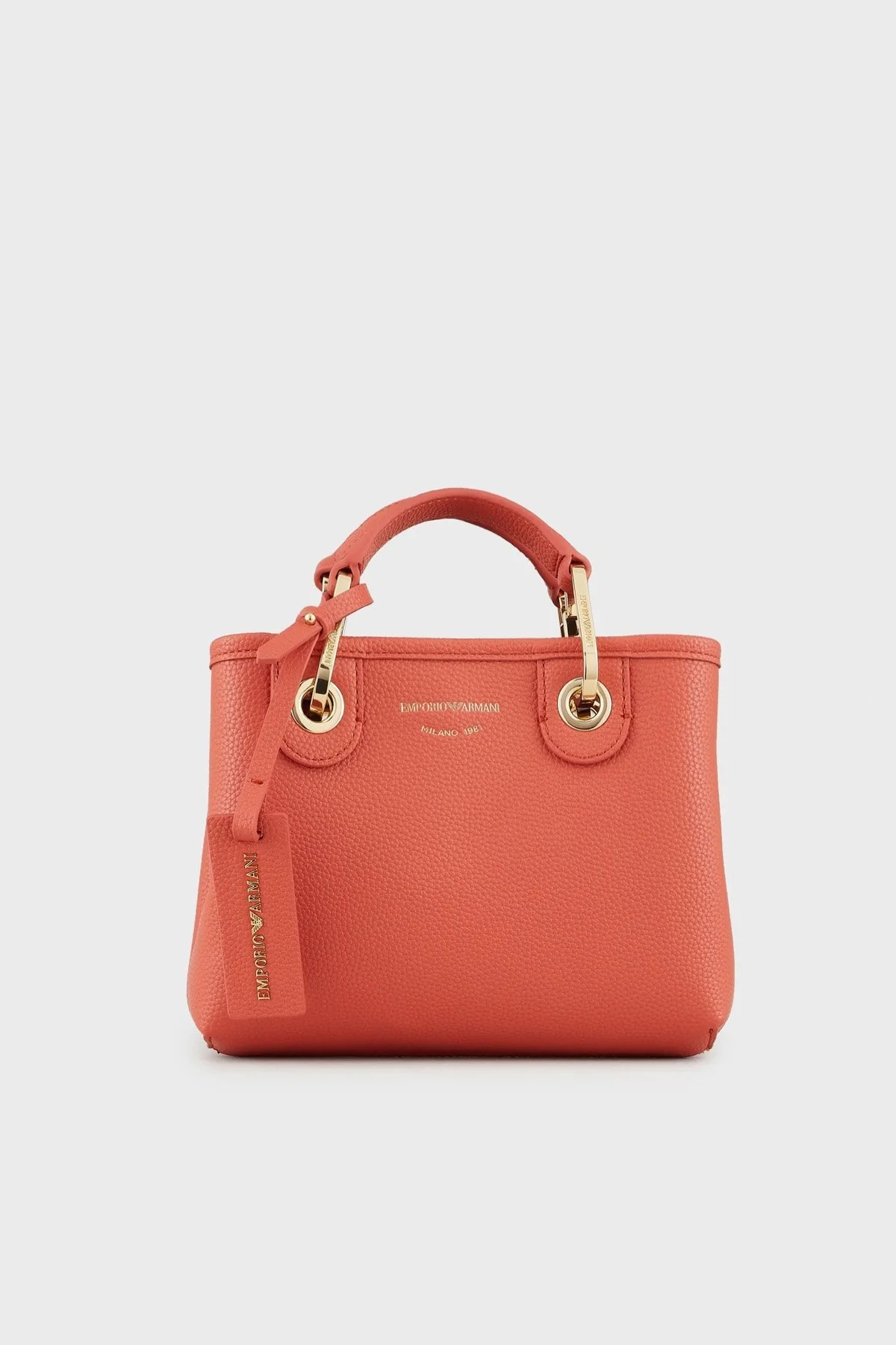 Emporio Armani Marka Logolu Çıkarılabilir Uzatma Askılı Bayan Çanta Y3D176 YFO5B 89612 KİREMİT - 1