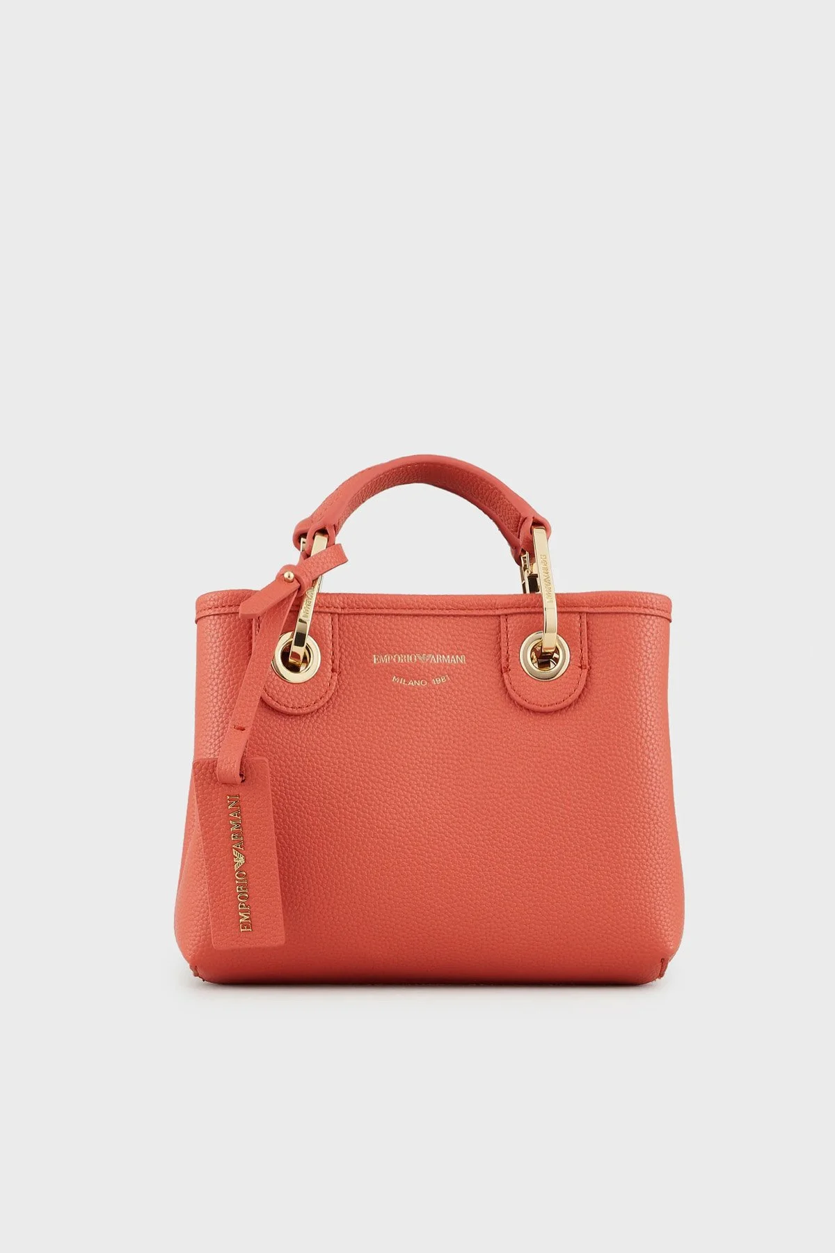 Emporio Armani Marka Logolu Çıkarılabilir Uzatma Askılı Bayan Çanta Y3D176 YFO5B 89612 KİREMİT - 1