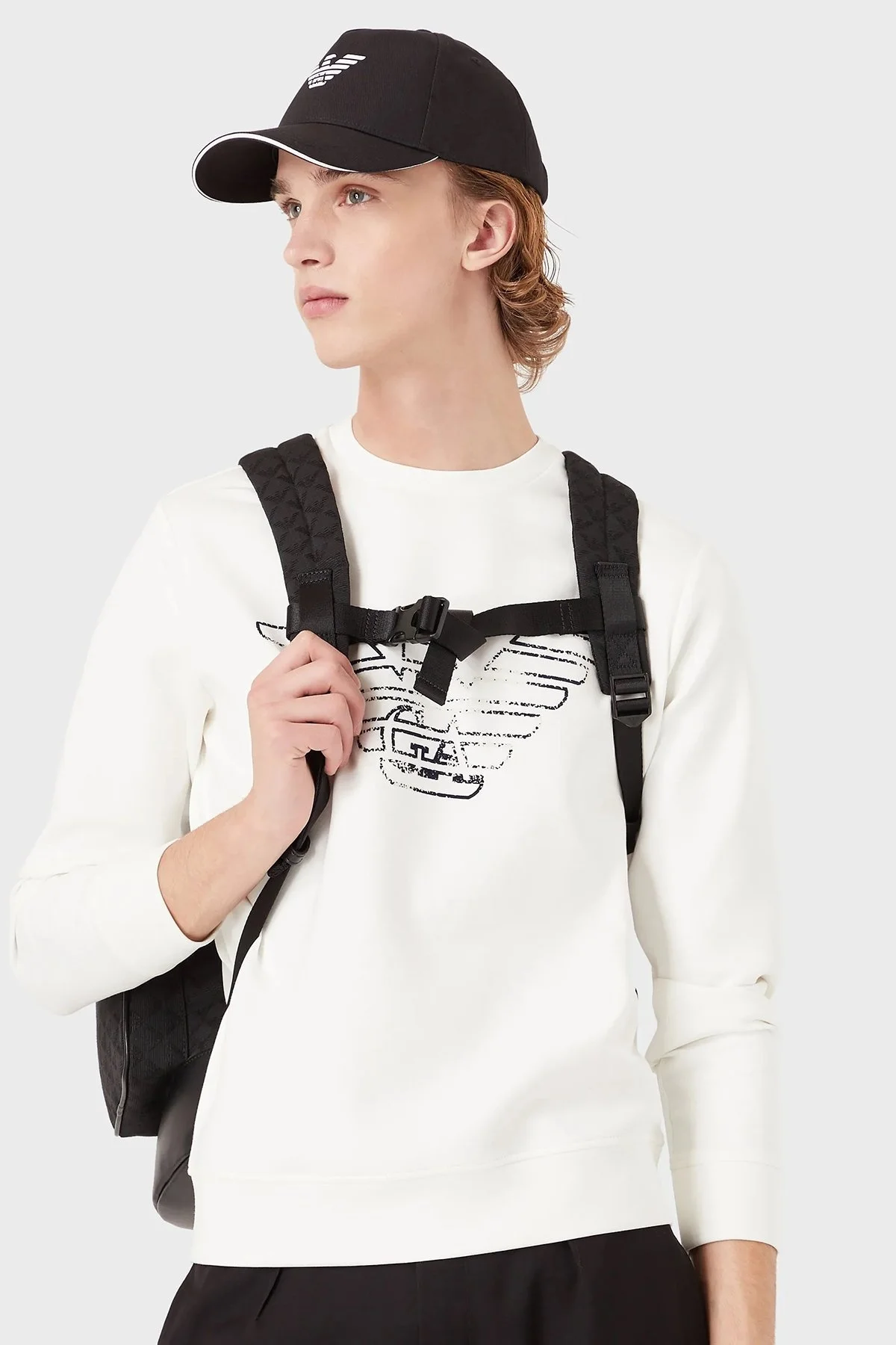 Emporio Armani Marka Logolu Erkek Şapka 627920 CC990 00020 SİYAH - 2