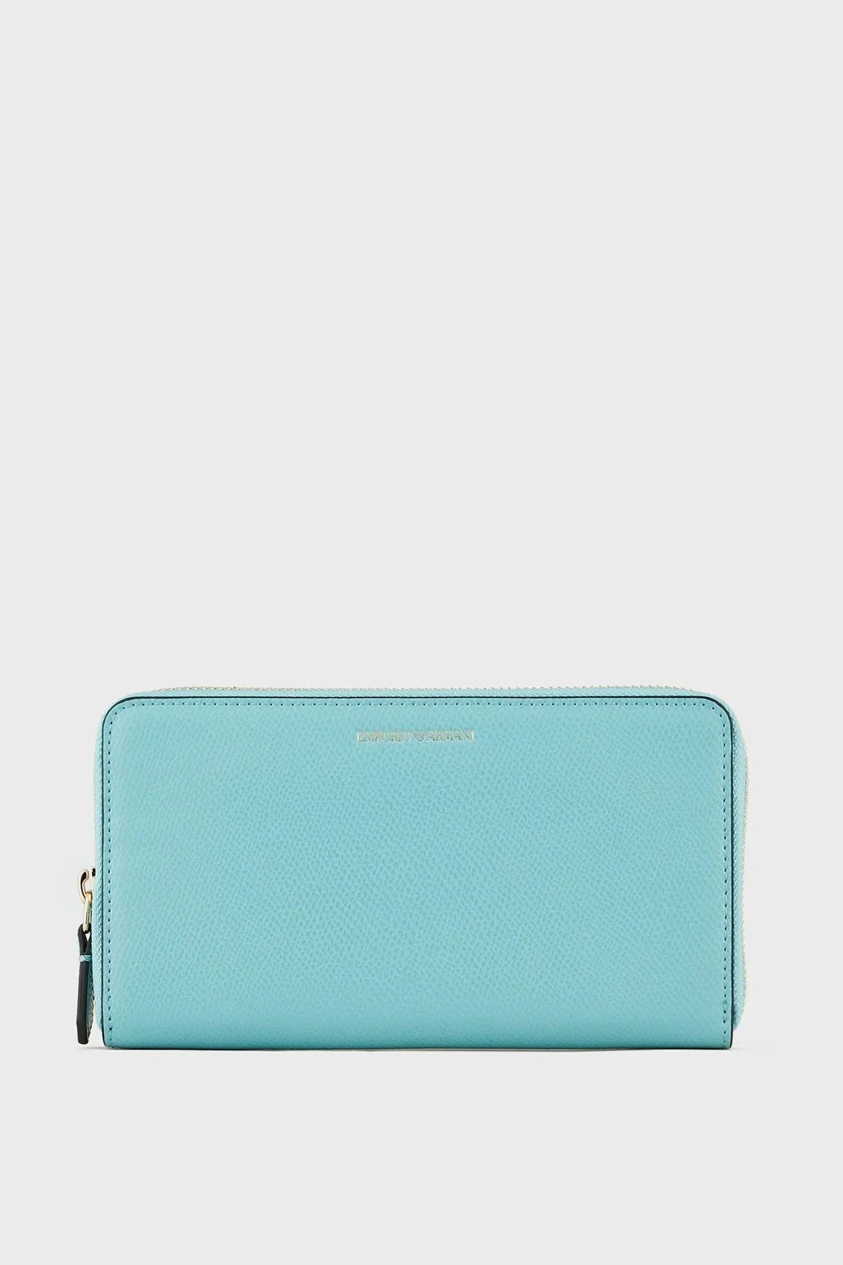 Emporio Armani Marka Logolu Fermuarlı Bayan Cüzdan Y3H168 YH15A 87628 TURKUAZ - 1