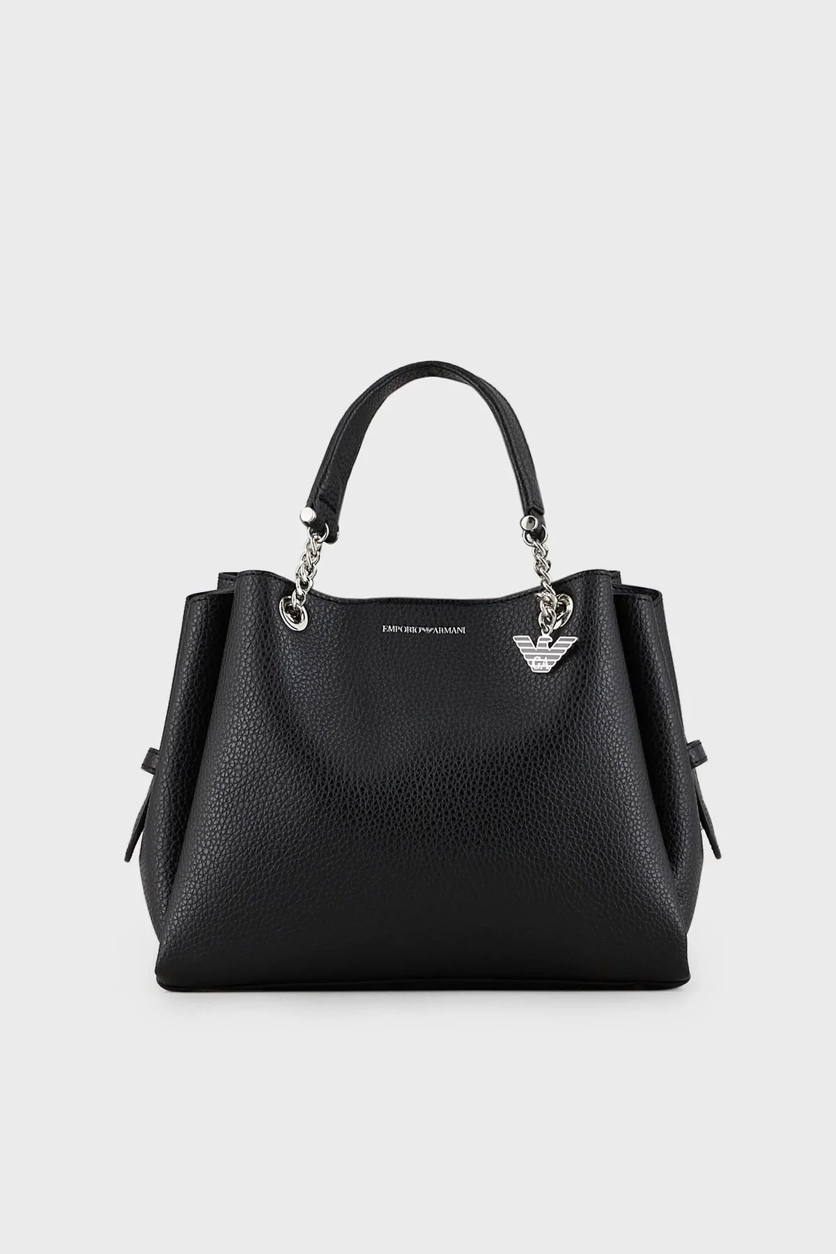 Emporio Armani Marka Logolu Çıkarılabilir Omuz Askılı Bayan Çanta Y3D159 YFN6E 81386 SİYAH - 8