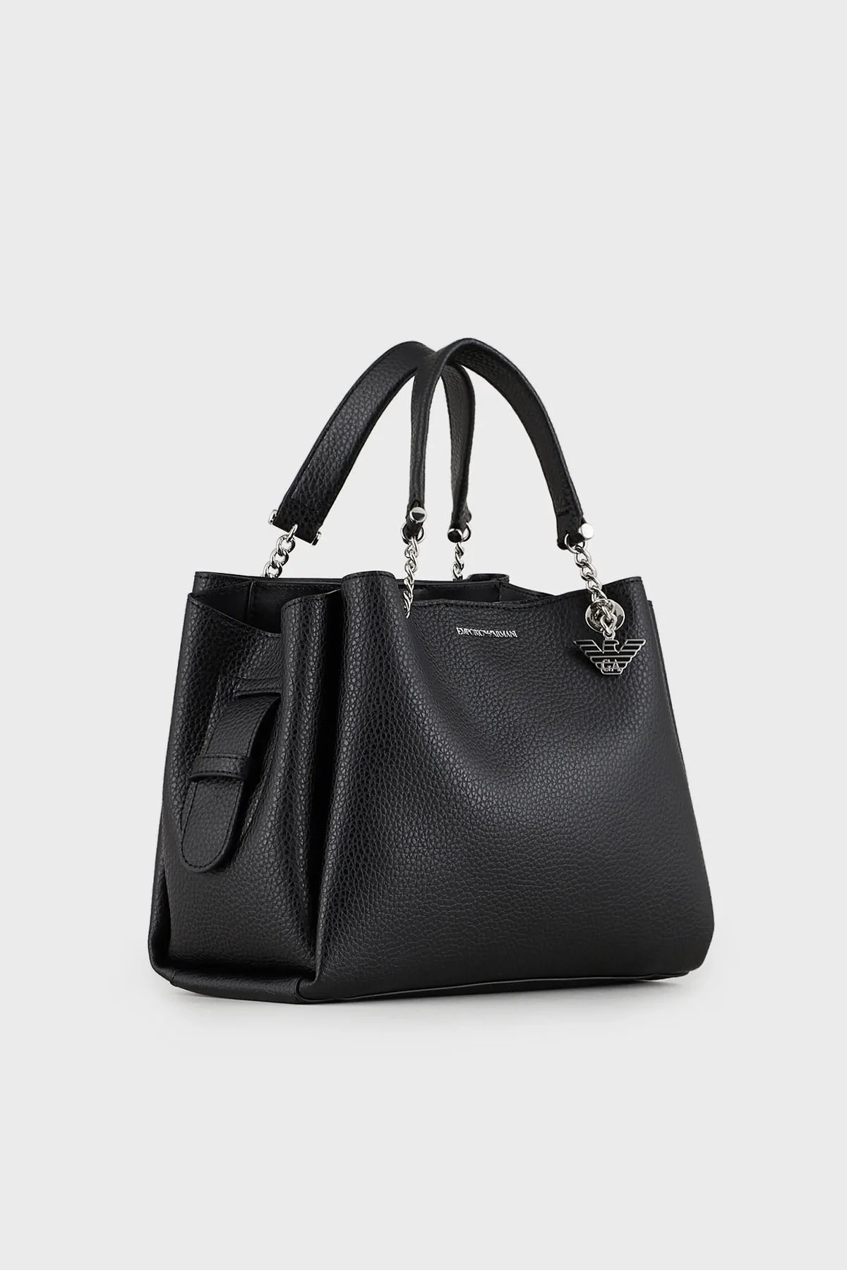 Emporio Armani Marka Logolu Çıkarılabilir Omuz Askılı Bayan Çanta Y3D159 YFN6E 81386 SİYAH - 10