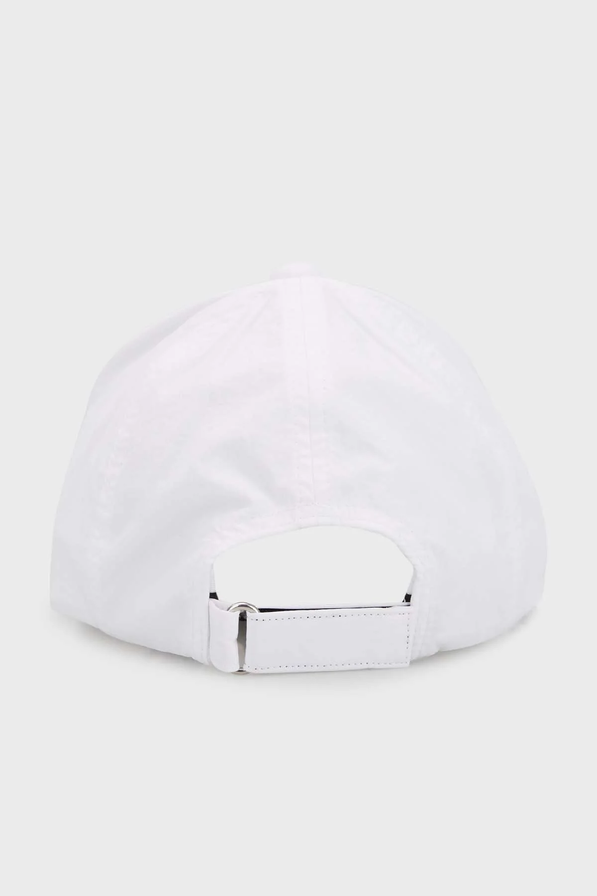 Emporio Armani Marka Logolu Metin İmzalı Bayan Şapka 637338 3F500 00010 BEYAZ - 6