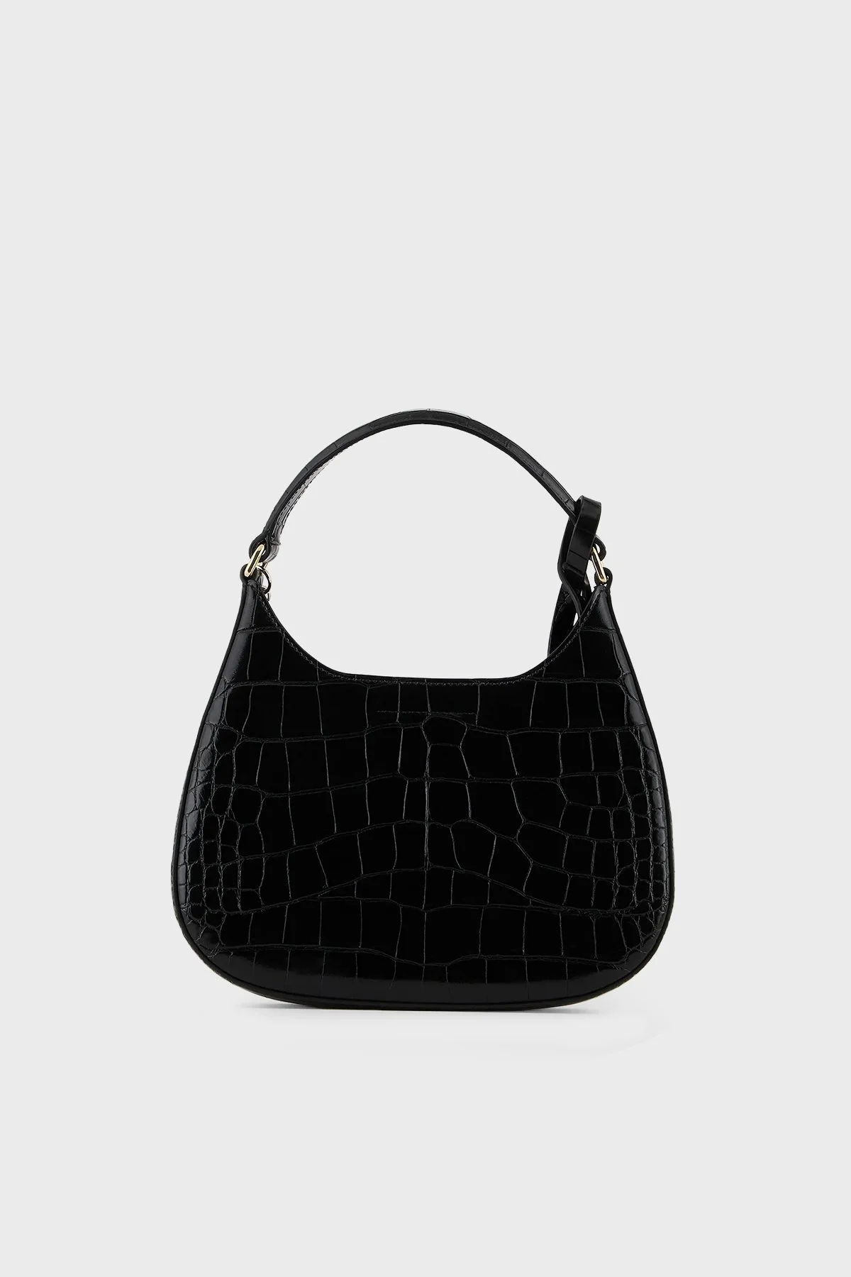 Emporio Armani Mini Cüzdanlı Çıkarılabilir Omuz Askılı Bayan Çanta Y3H324 YWF0A 80001 SİYAH - 5