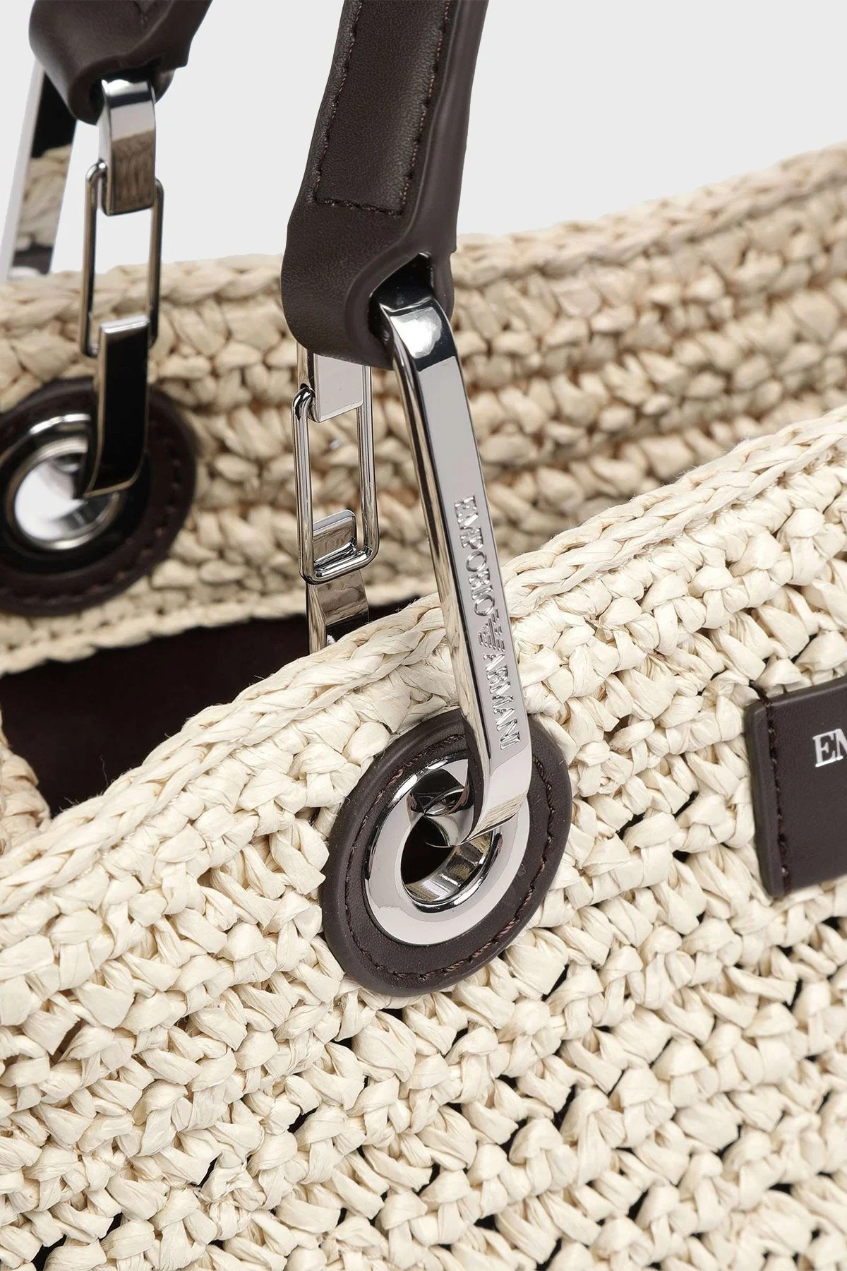 Emporio Armani Mini İç lı Çıkarılabilir Uzatma Askılı Bayan Çanta Y3D166 YVL8E 88097 BEJ - 4