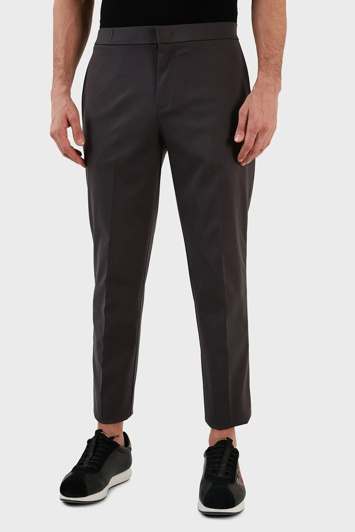 Emporio Armani Normal Bel Regular Fit Düz Paça Chino Erkek Pantolon 3R1PV6 1JMTZ 0651 ANTRASİT - 8