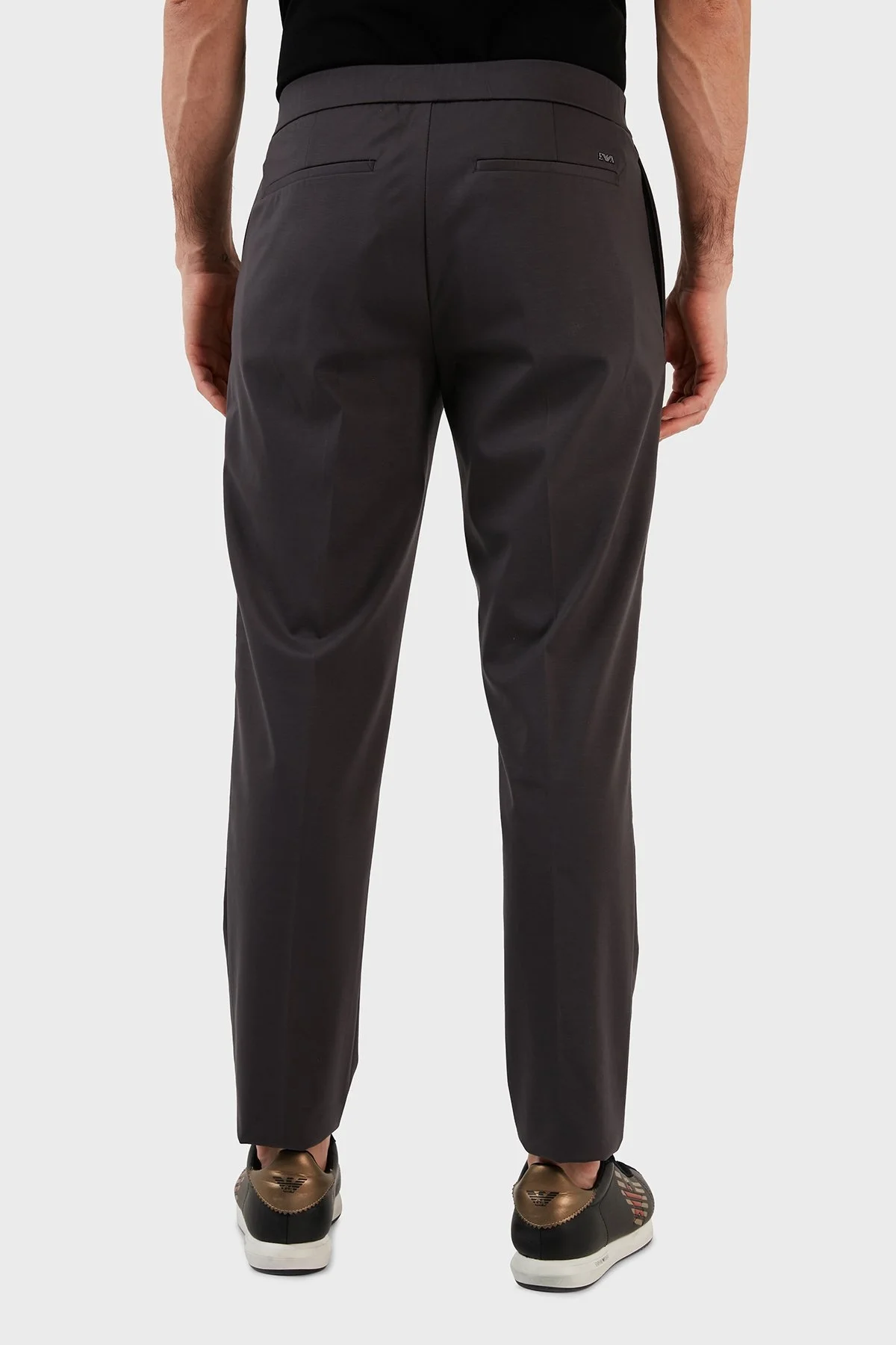Emporio Armani Normal Bel Regular Fit Düz Paça Chino Erkek Pantolon 3R1PV6 1JMTZ 0651 ANTRASİT - 12