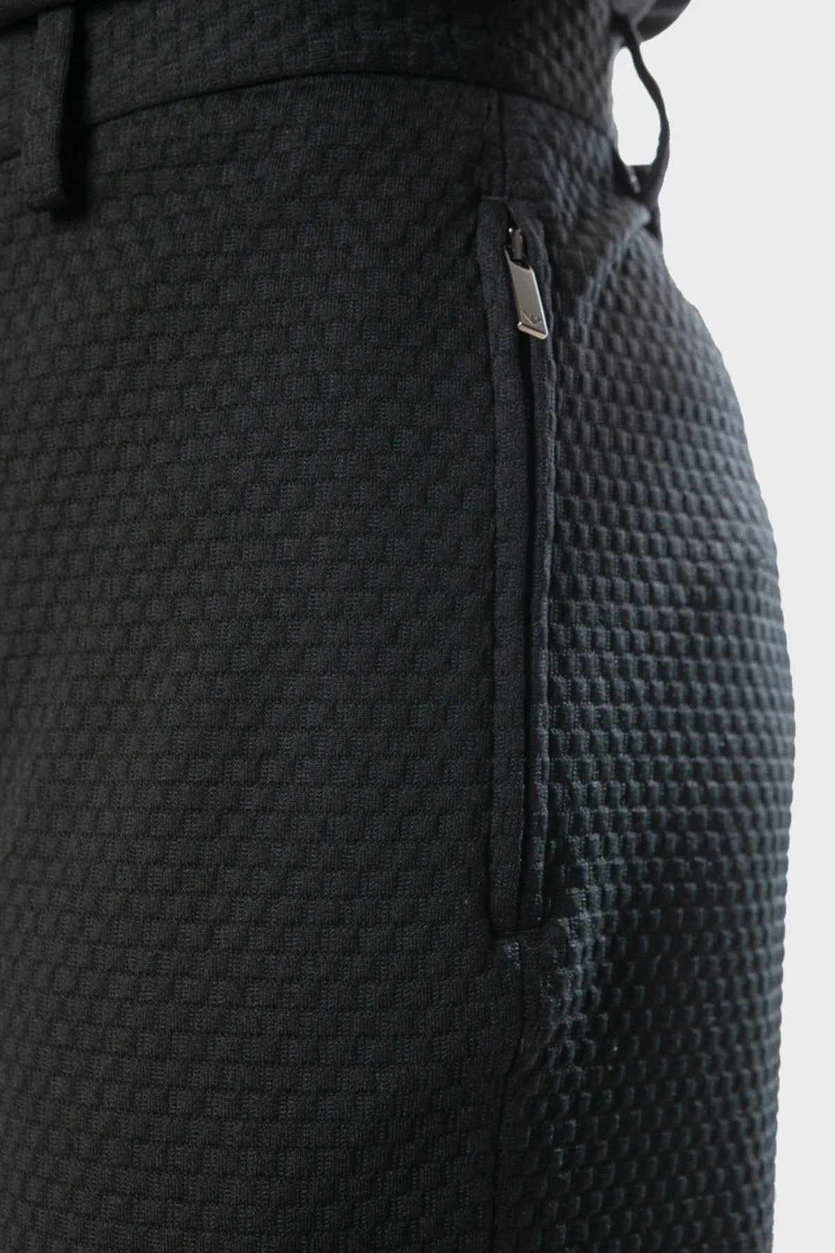 Emporio Armani Normal Bel Slim Fit Bol Paça Erkek Pantolon H31P52 C1069 999 SİYAH - 3