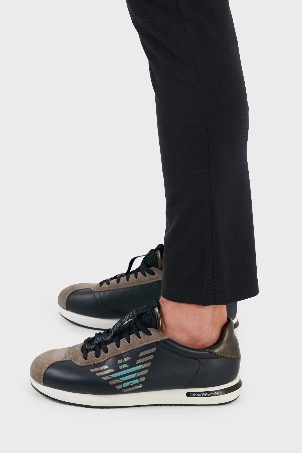 Emporio Armani Normal Bel Slim Fit Cepli Erkek Pantolon H41PJ5 E1613 922 LACİVERT - 12