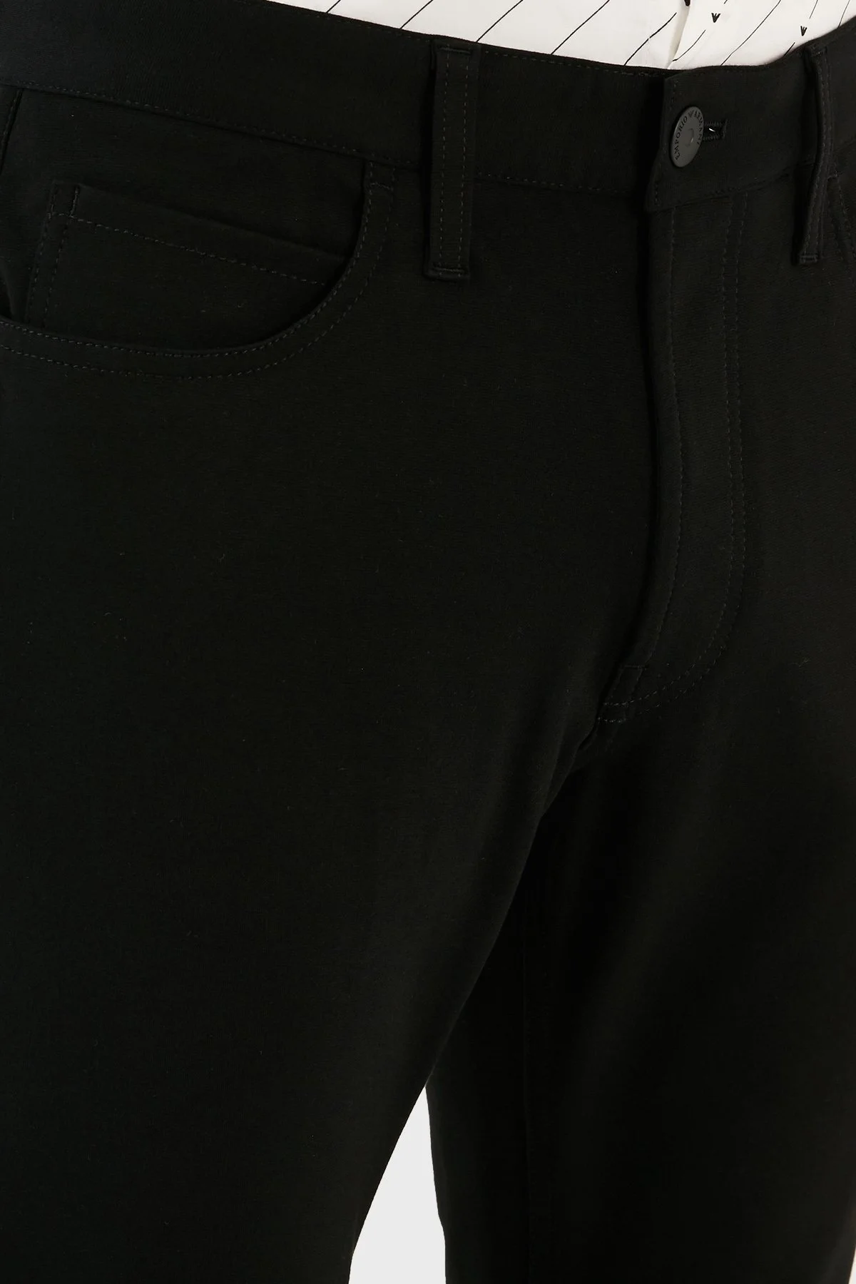 Emporio Armani Normal Bel Slim Fit Cepli Erkek Pantolon H41PJ5 E1613 999 SİYAH - 5