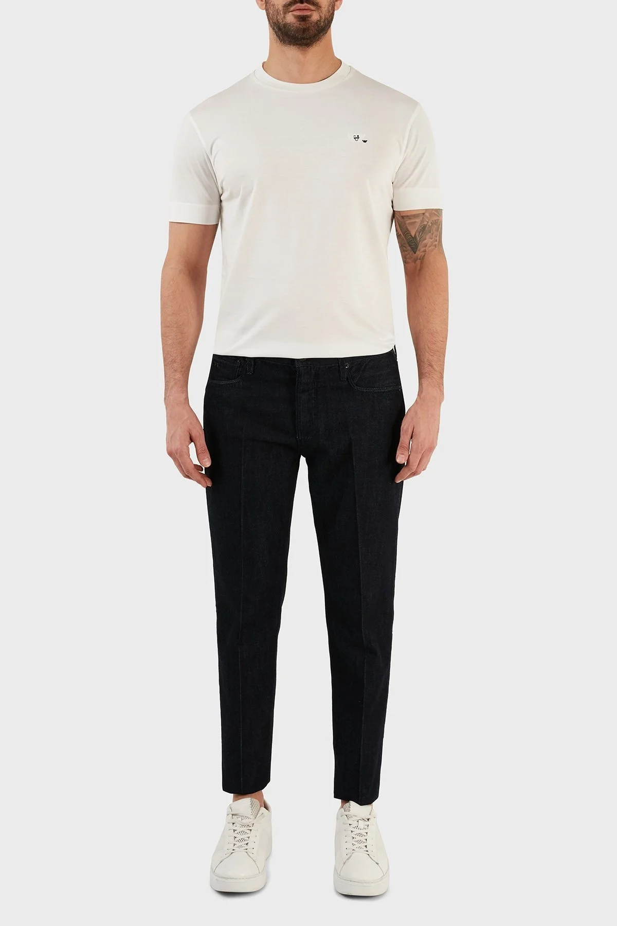 Emporio Armani Normal Bel Slim Fit J75 Jeans Erkek Kot Pantolon 6L1J75 1DLDZ 0941 MAVİ - 1