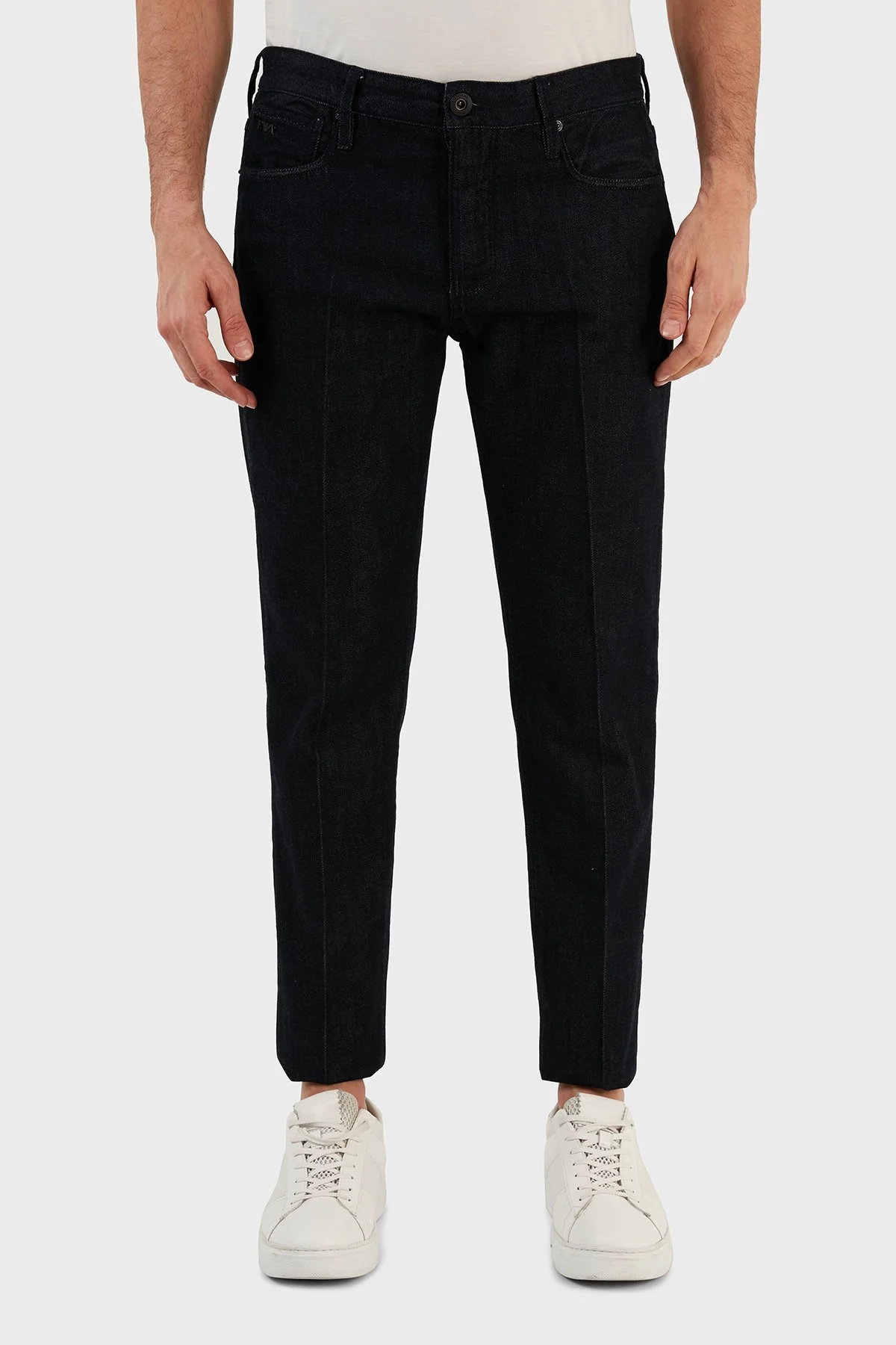 Emporio Armani Normal Bel Slim Fit J75 Jeans Erkek Kot Pantolon 6L1J75 1DLDZ 0941 MAVİ - 2