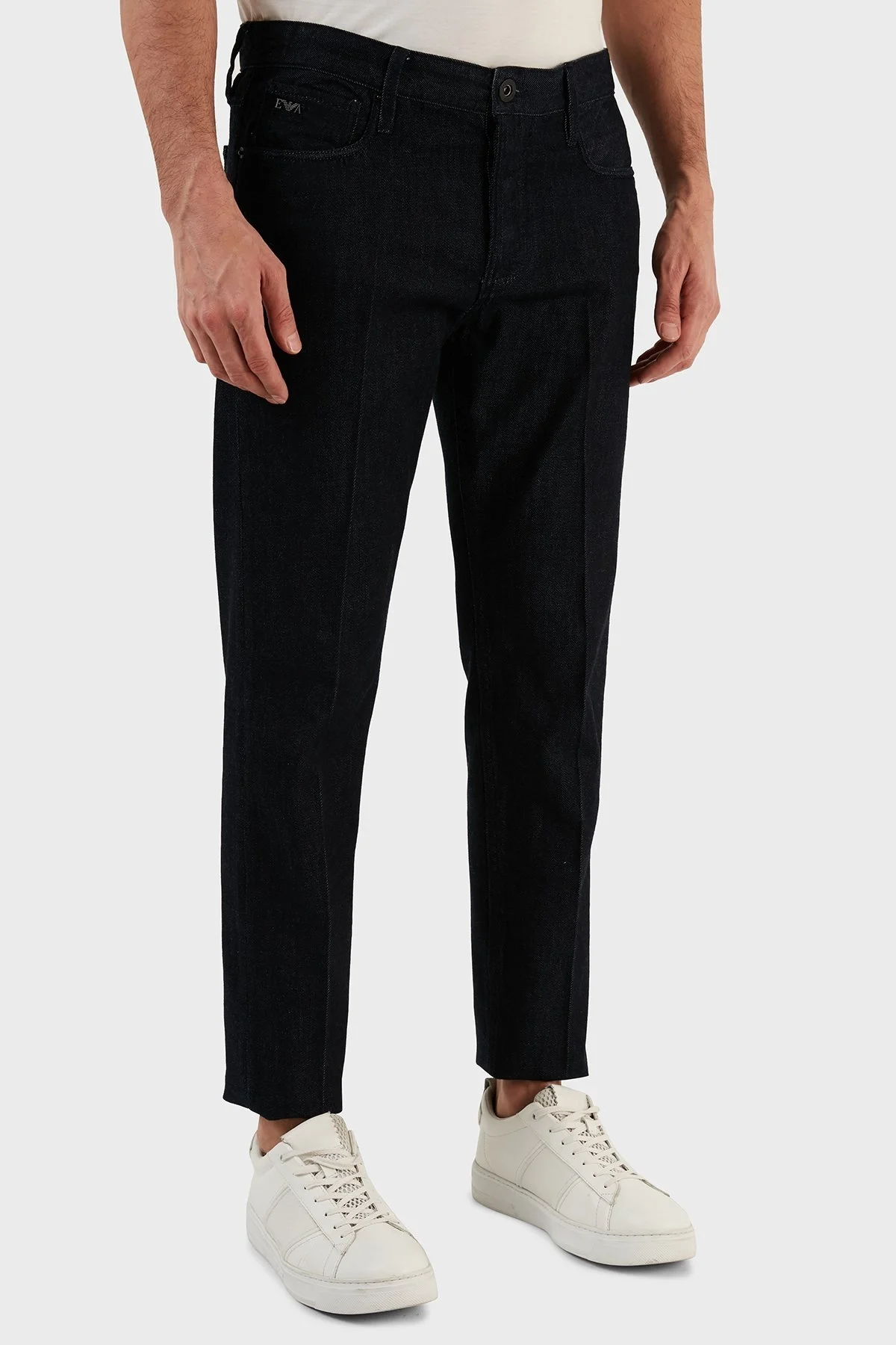 Emporio Armani Normal Bel Slim Fit J75 Jeans Erkek Kot Pantolon 6L1J75 1DLDZ 0941 MAVİ - 4