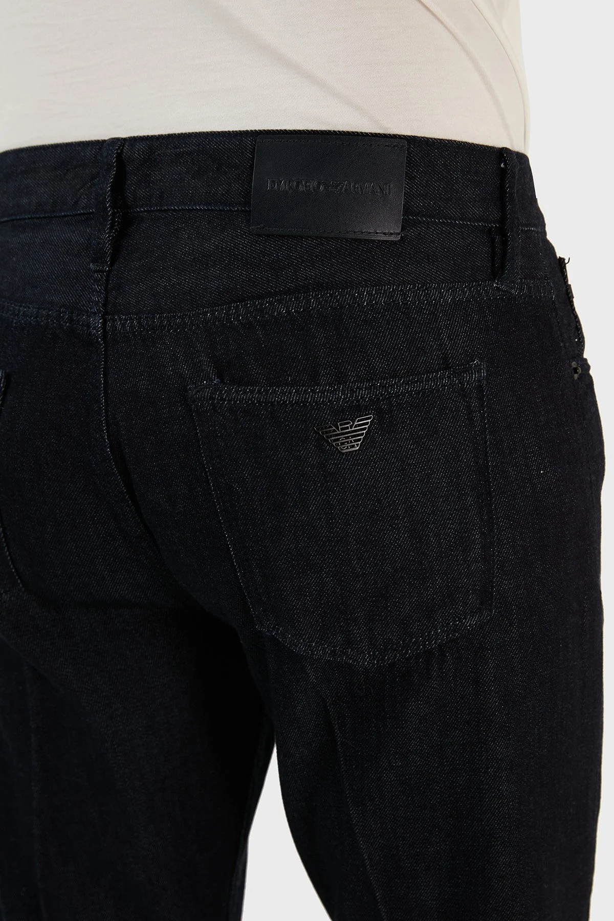 Emporio Armani Normal Bel Slim Fit J75 Jeans Erkek Kot Pantolon 6L1J75 1DLDZ 0941 MAVİ - 7