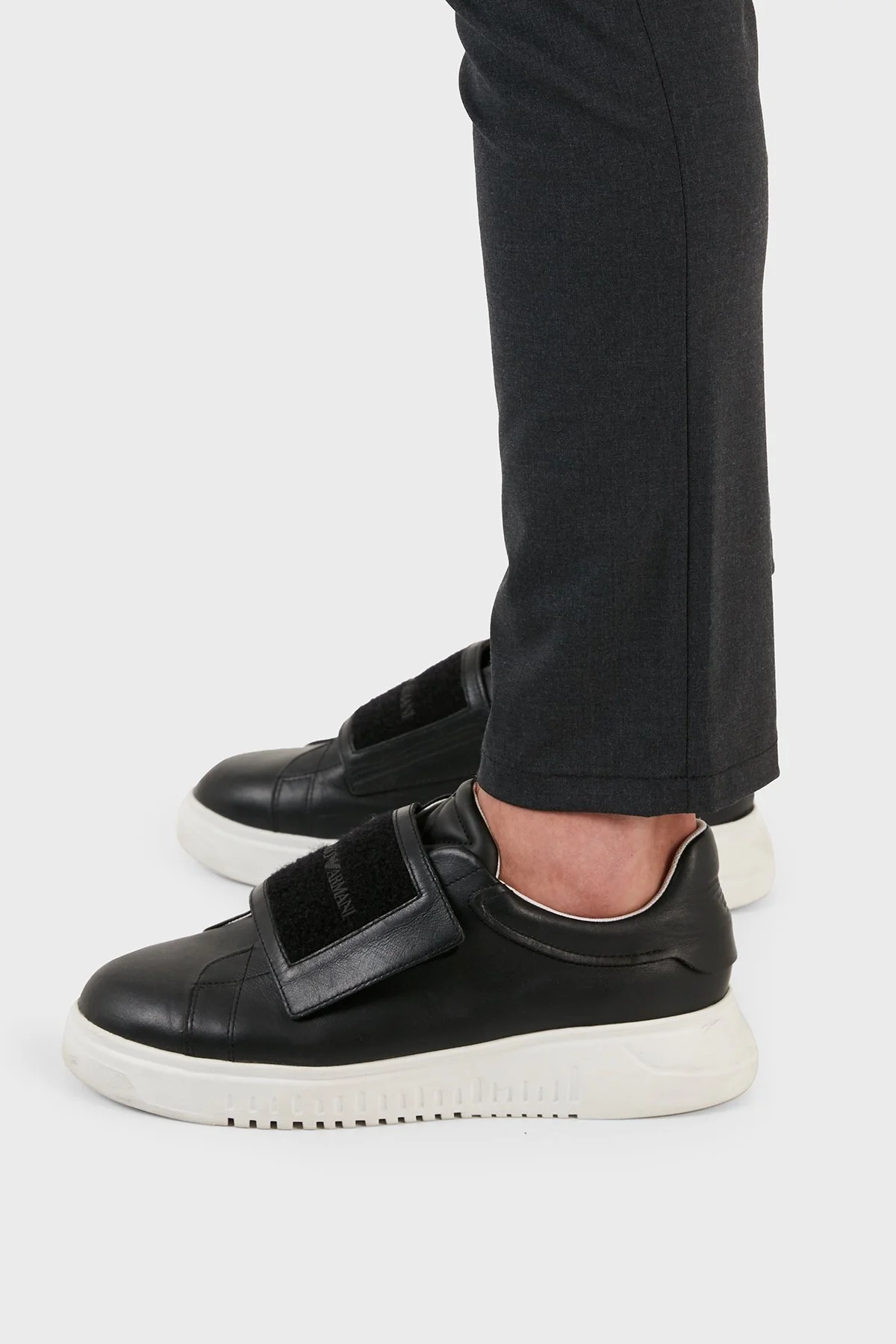 Emporio Armani Normal Bel Slim Fit Yünlü Erkek Pantolon H41PJ5 01506 630 ANTRASİT - 13