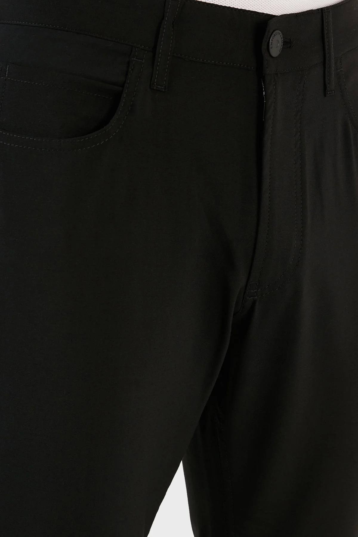Emporio Armani Normal Bel Slim Fit Yünlü Erkek Pantolon H41PJ5 01506 999 SİYAH - 5