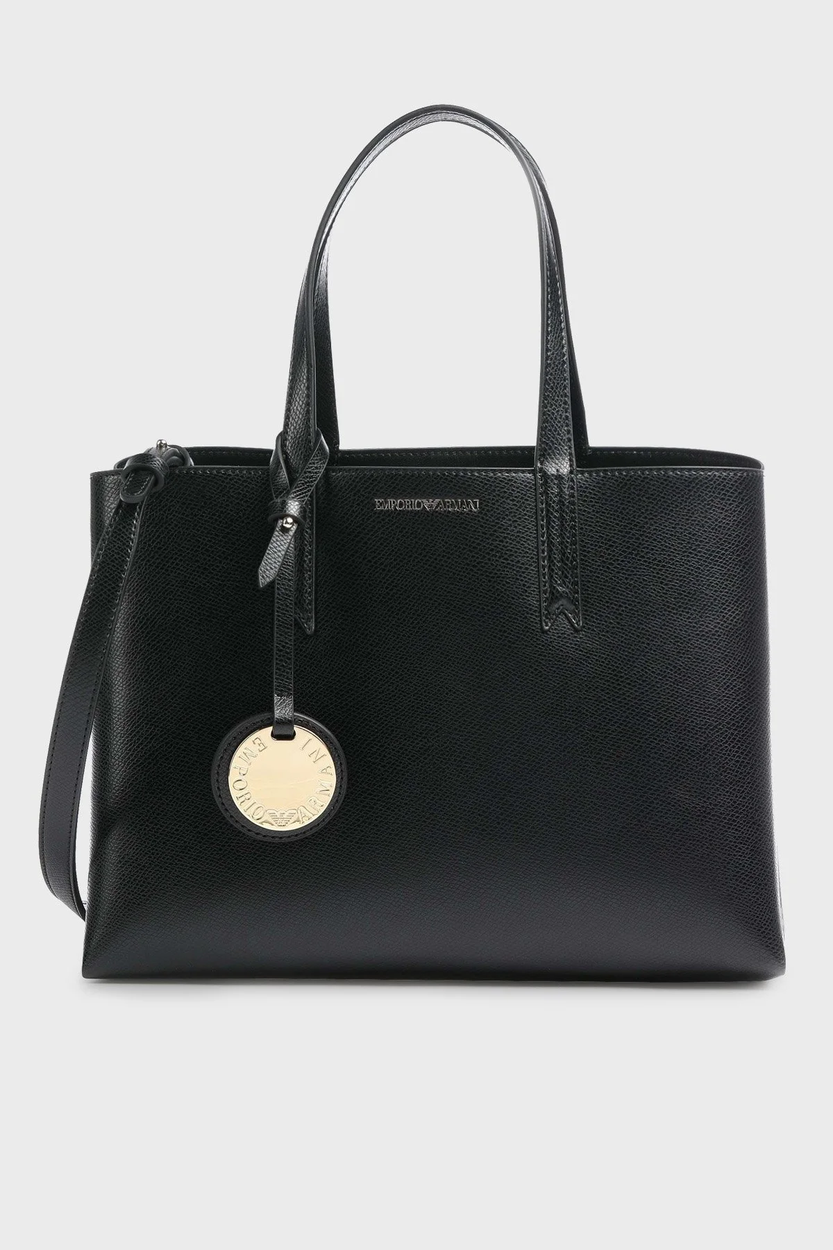 Emporio Armani Logolu Fermuarlı Bayan Çanta Y3D245 YH15A 81386 SİYAH - 1